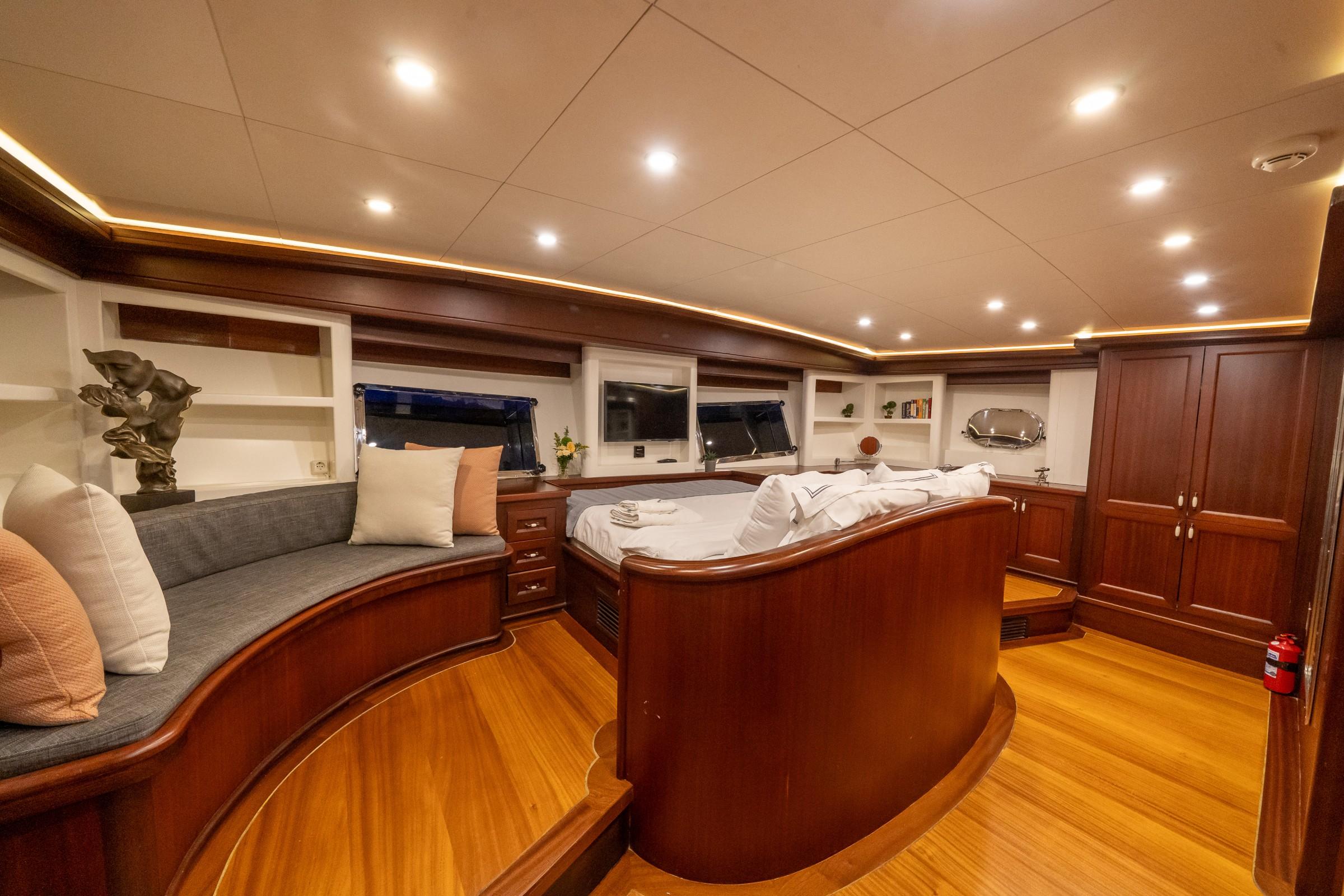 Virtuoso gulet accommodation interior cabin in Greece