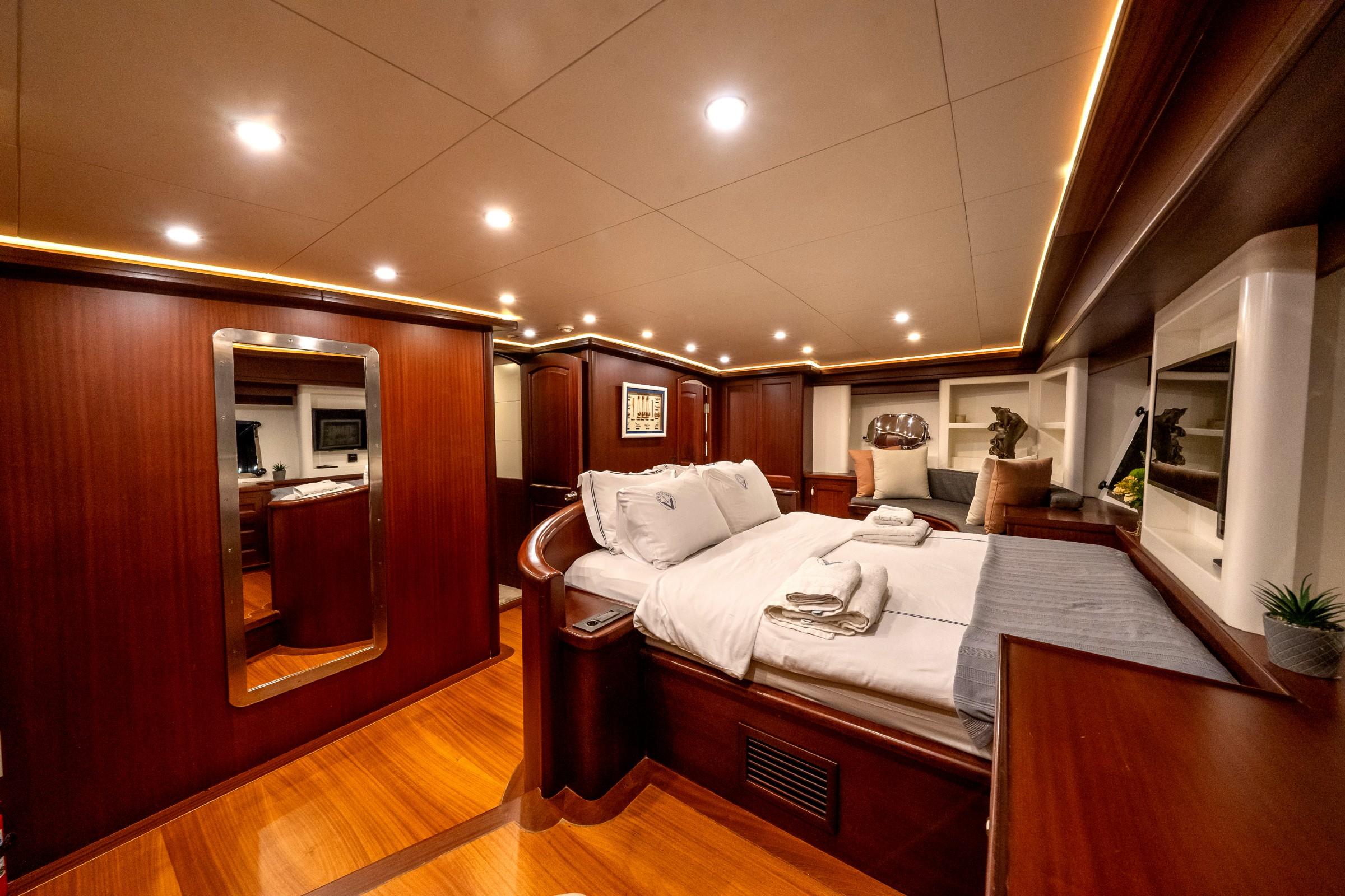 Virtuoso gulet accommodation interior cabin in Greece