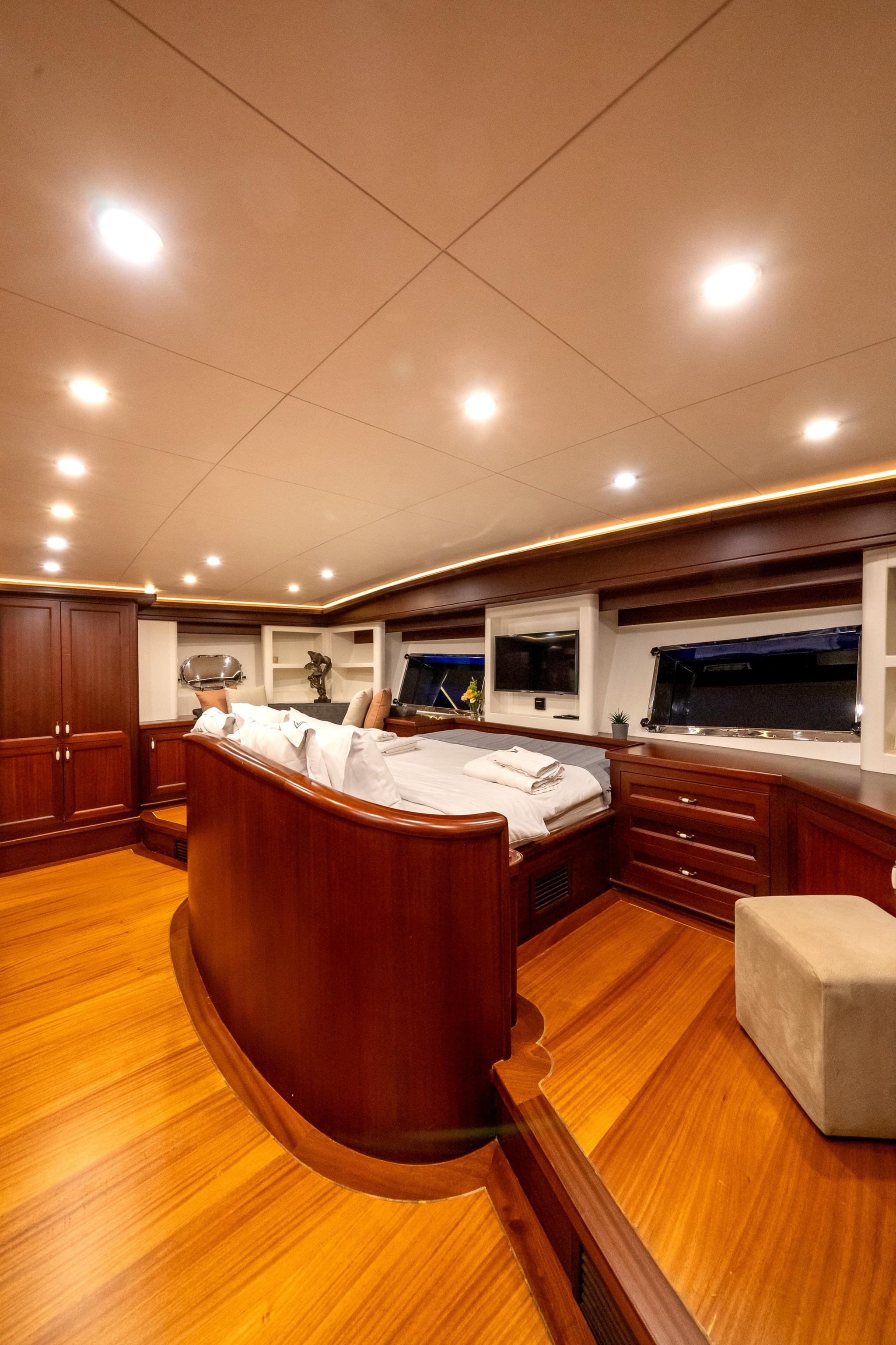 Virtuoso gulet accommodation interior cabin in Greece