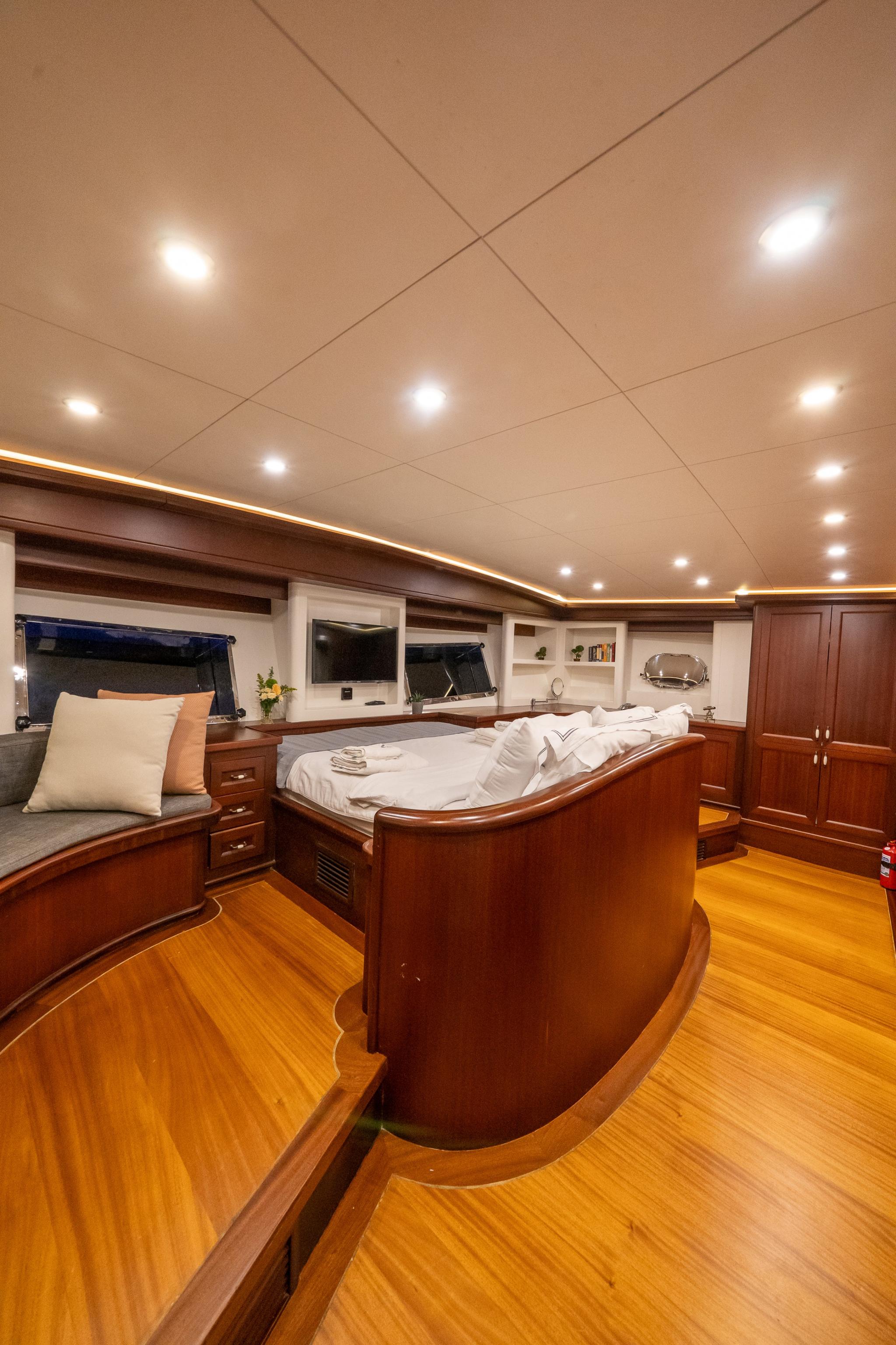 Virtuoso gulet accommodation interior cabin in Greece