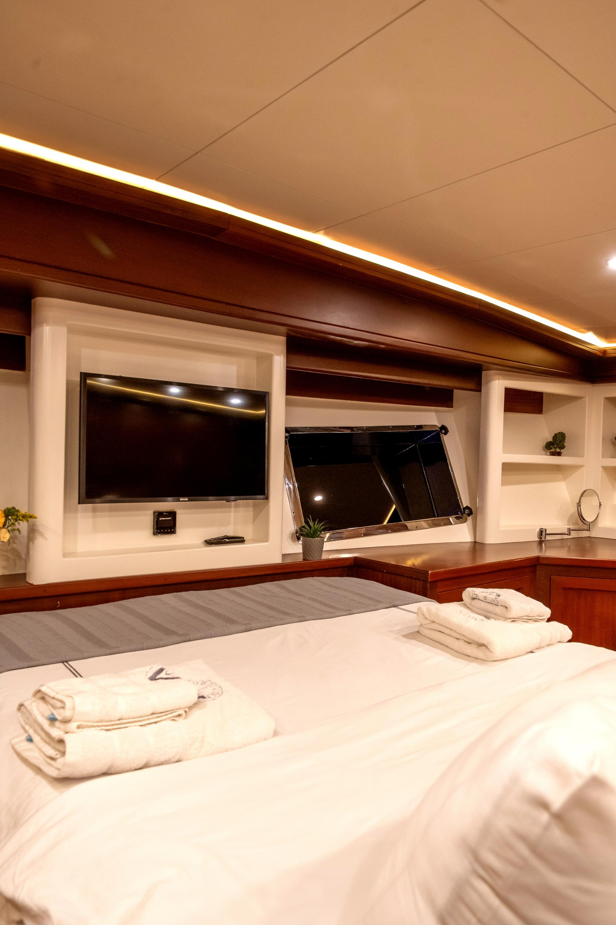 Virtuoso gulet accommodation interior cabin in Greece