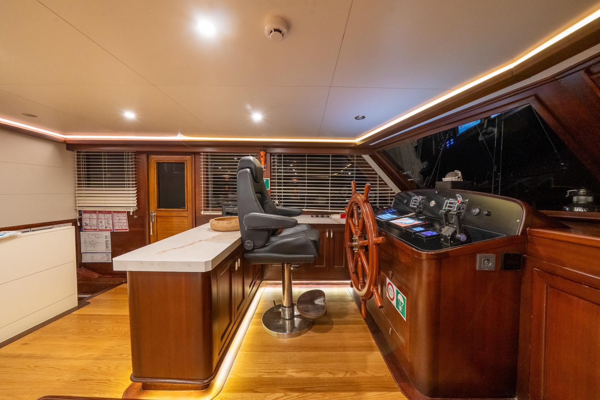 Virtuoso gulet amenities interior cabin in Greece