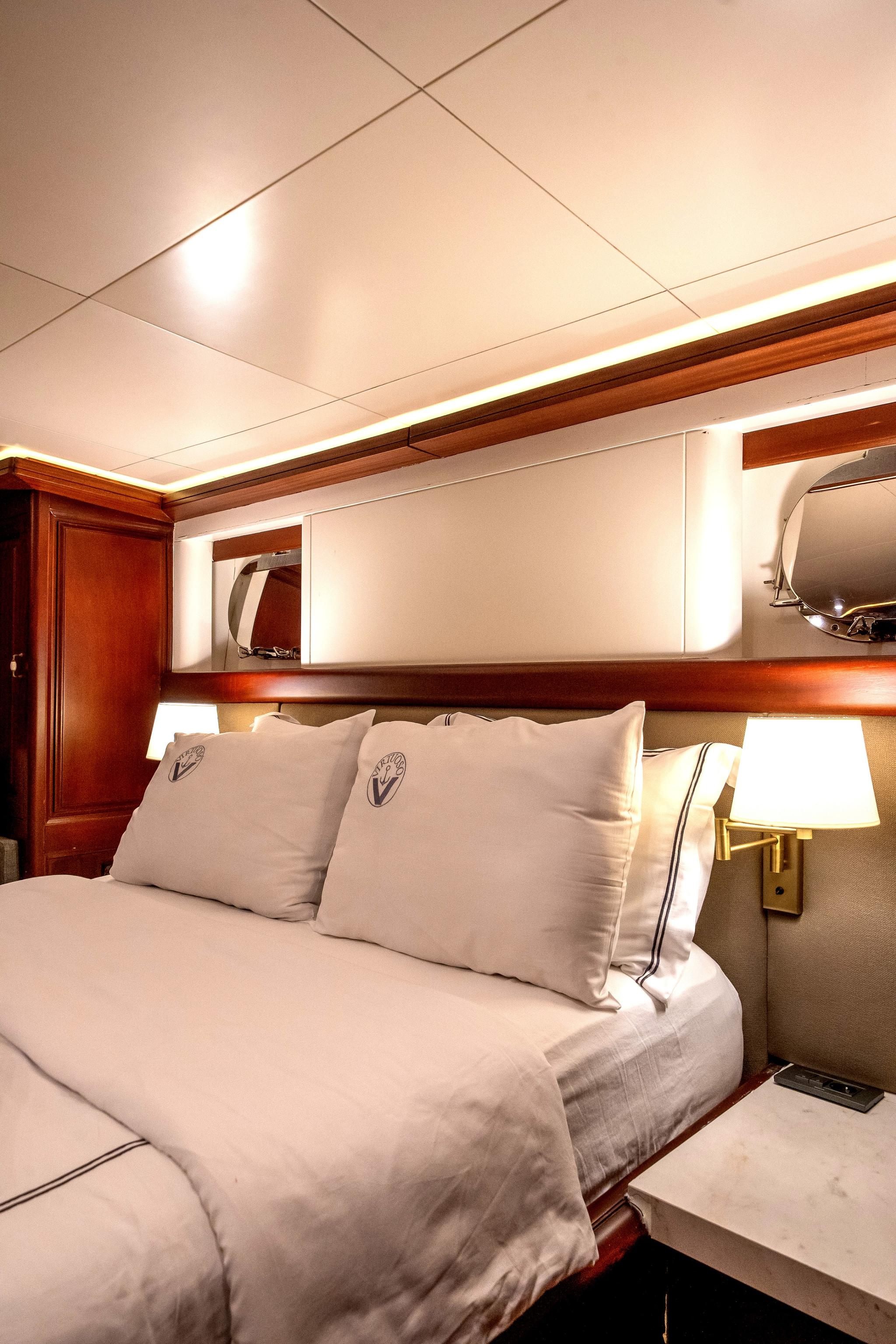 Virtuoso gulet accommodation interior cabin in Greece