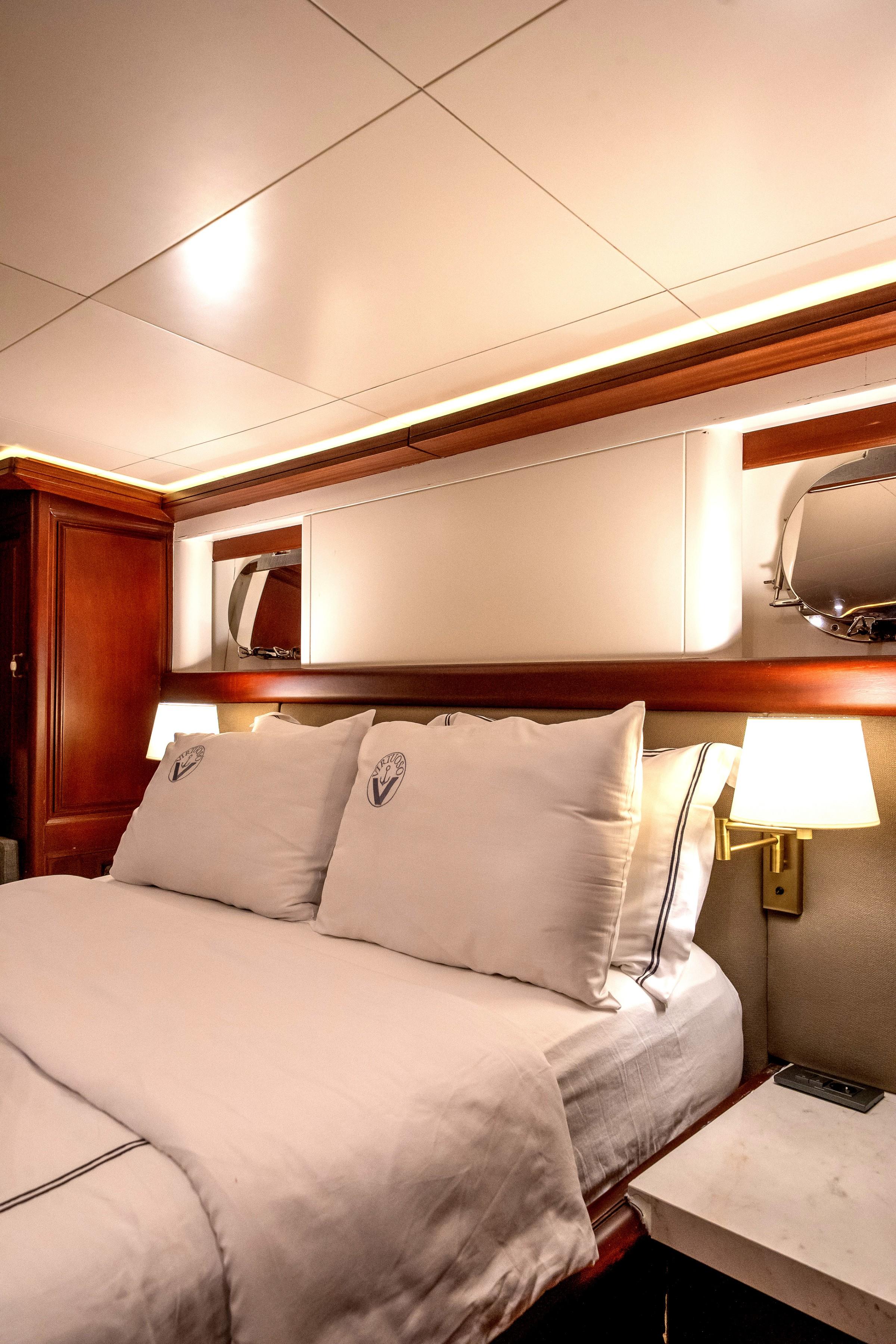 Virtuoso gulet accommodation interior cabin in Greece