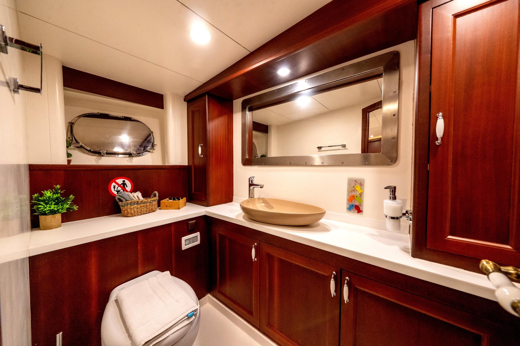 Virtuoso gulet accommodation interior cabin in Greece