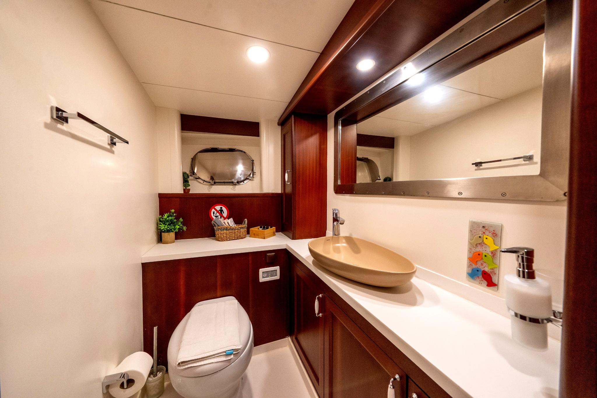 Virtuoso gulet accommodation interior cabin in Greece