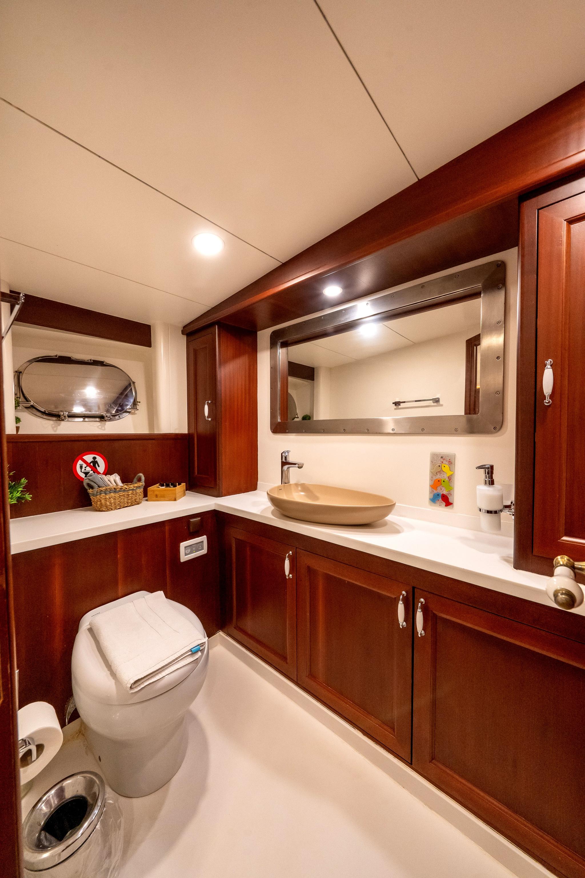 Virtuoso gulet accommodation interior cabin in Greece