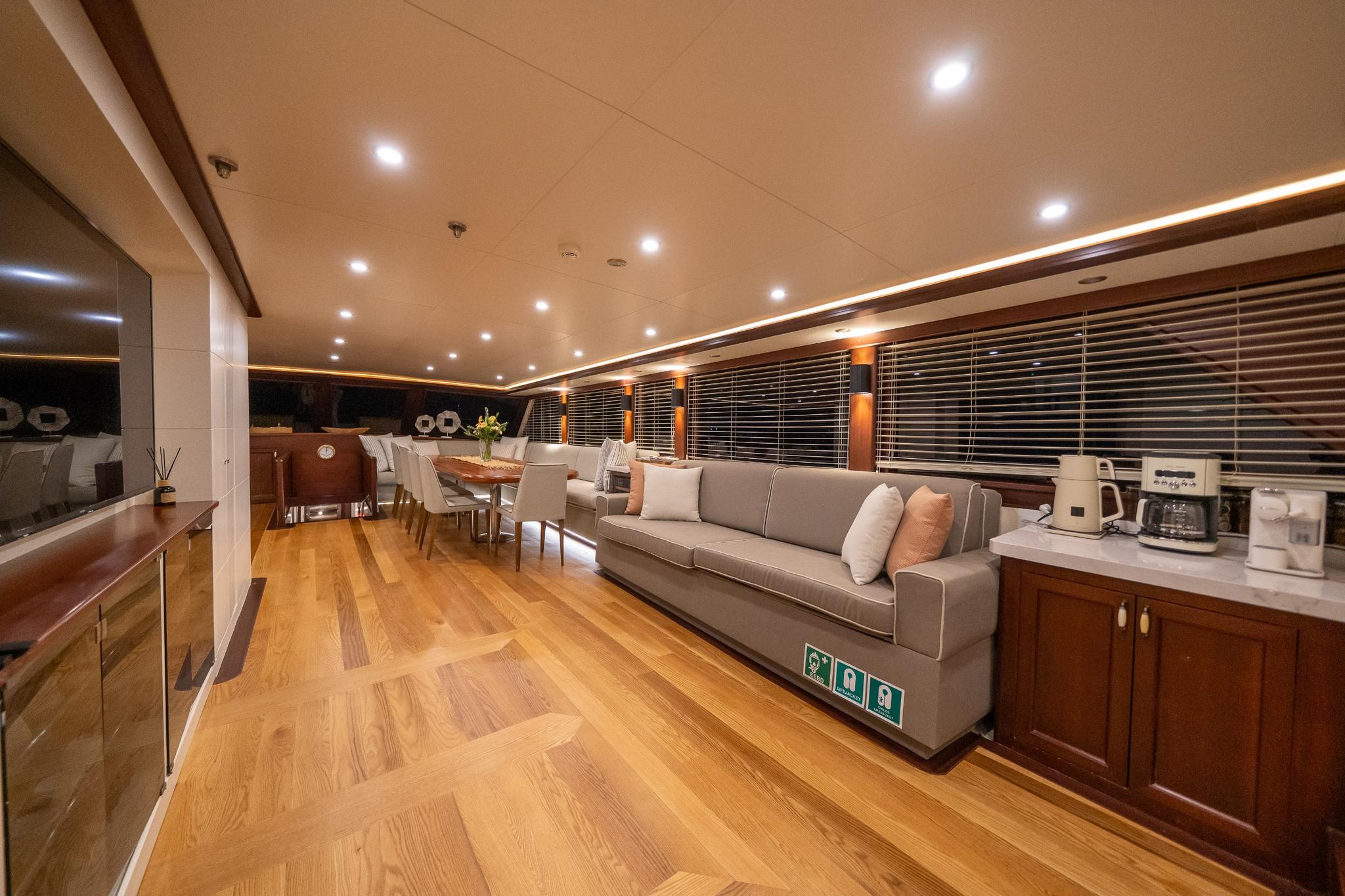 Virtuoso gulet amenities interior cabin in Greece