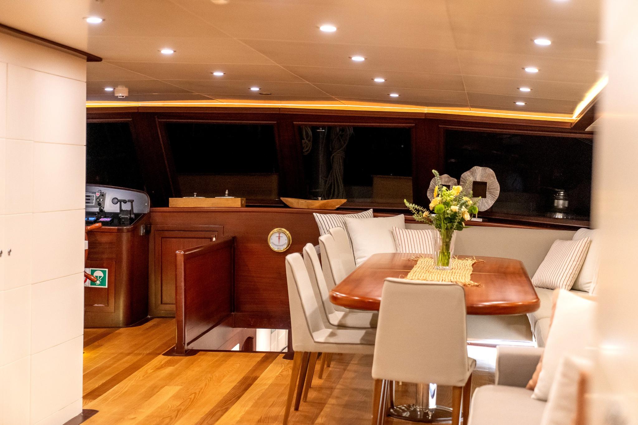 Virtuoso gulet amenities interior cabin in Greece