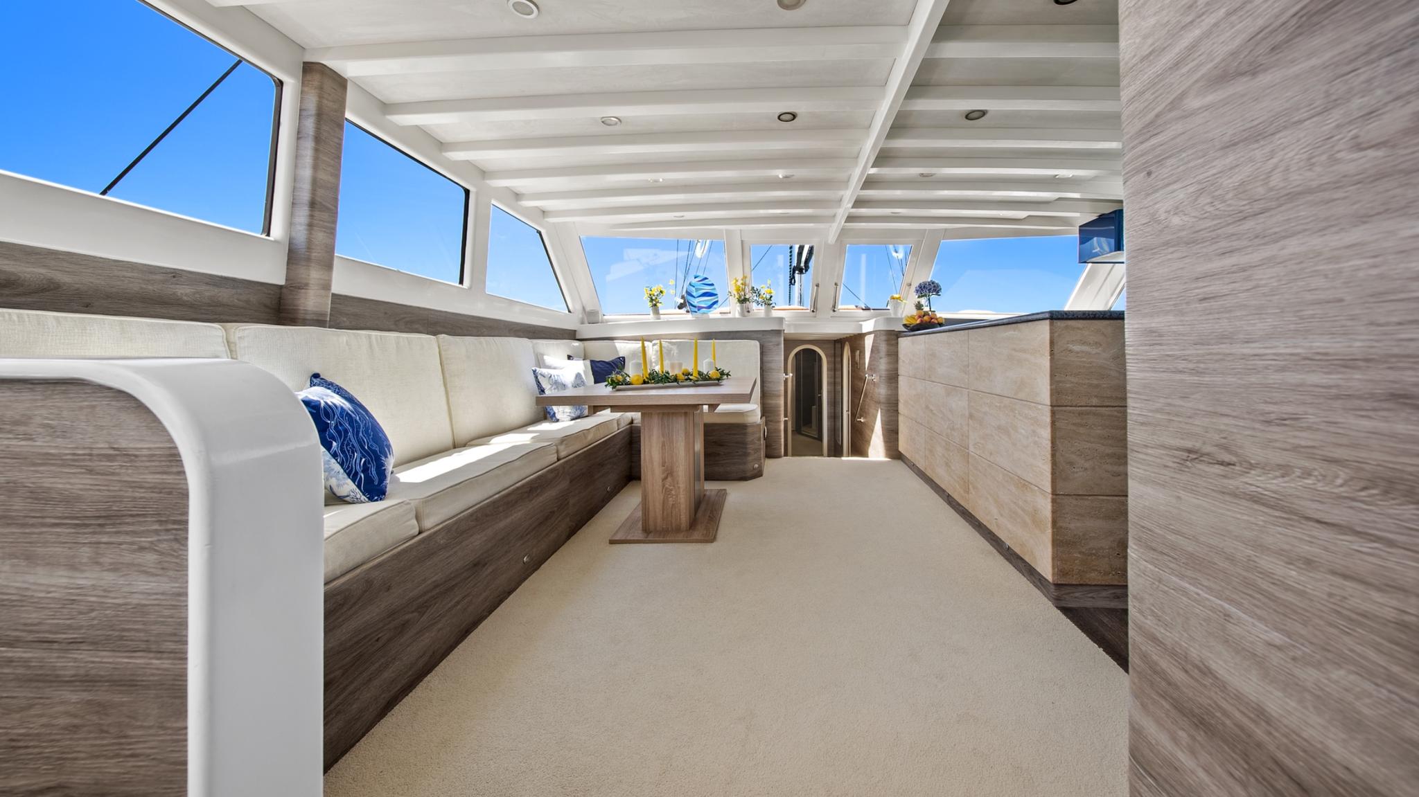 Anđeo gulet interior cabin in Croatia