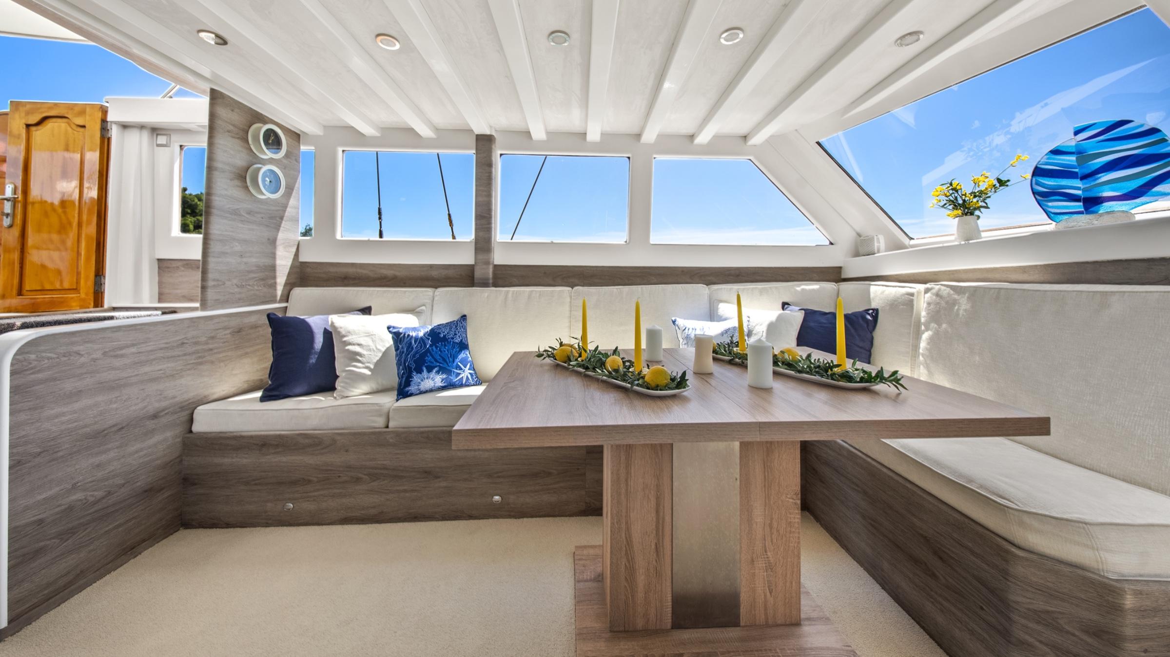 Andeo gulet interior cabin in Croatia