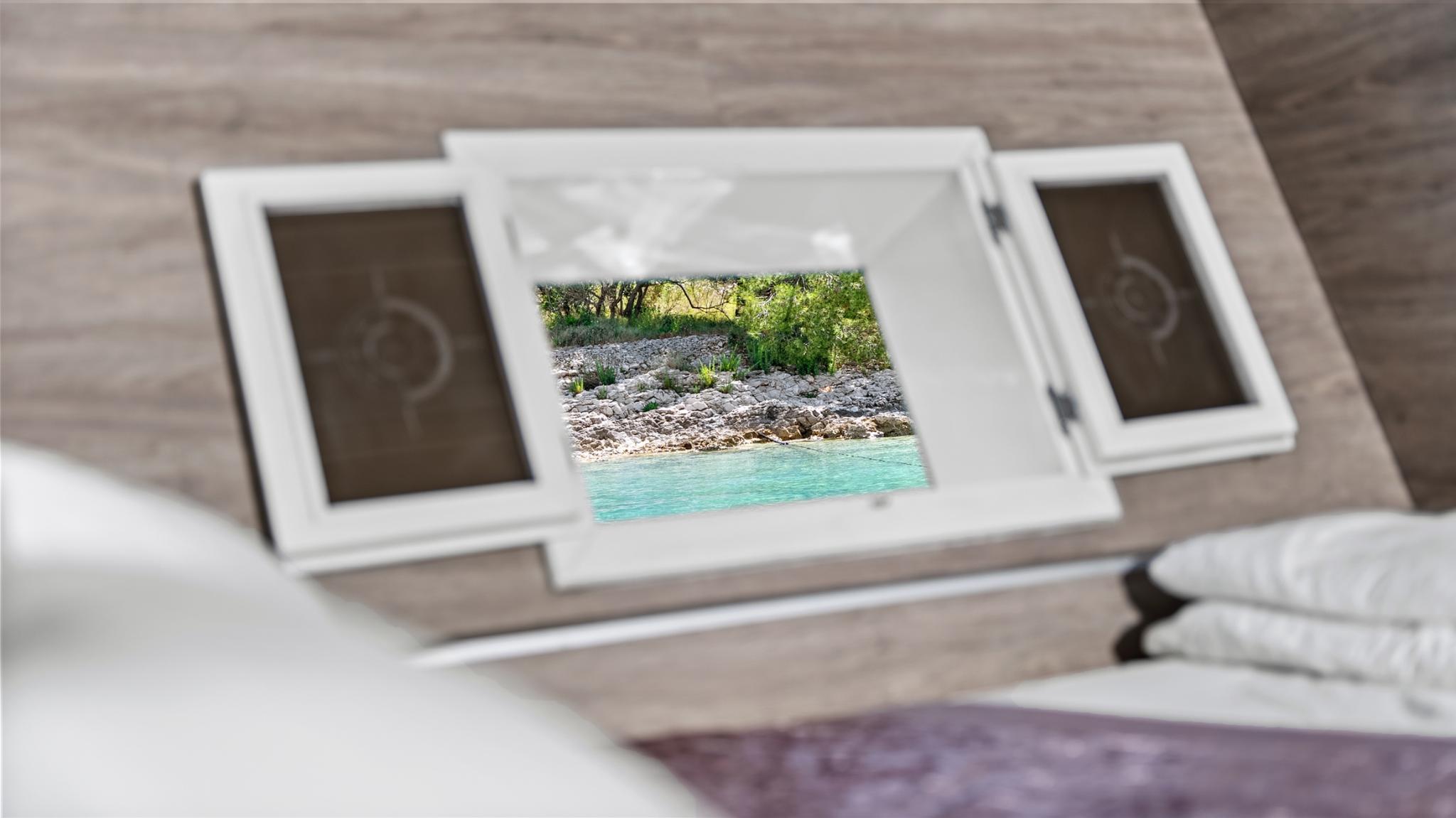 Anđeo gulet interior cabin in Croatia