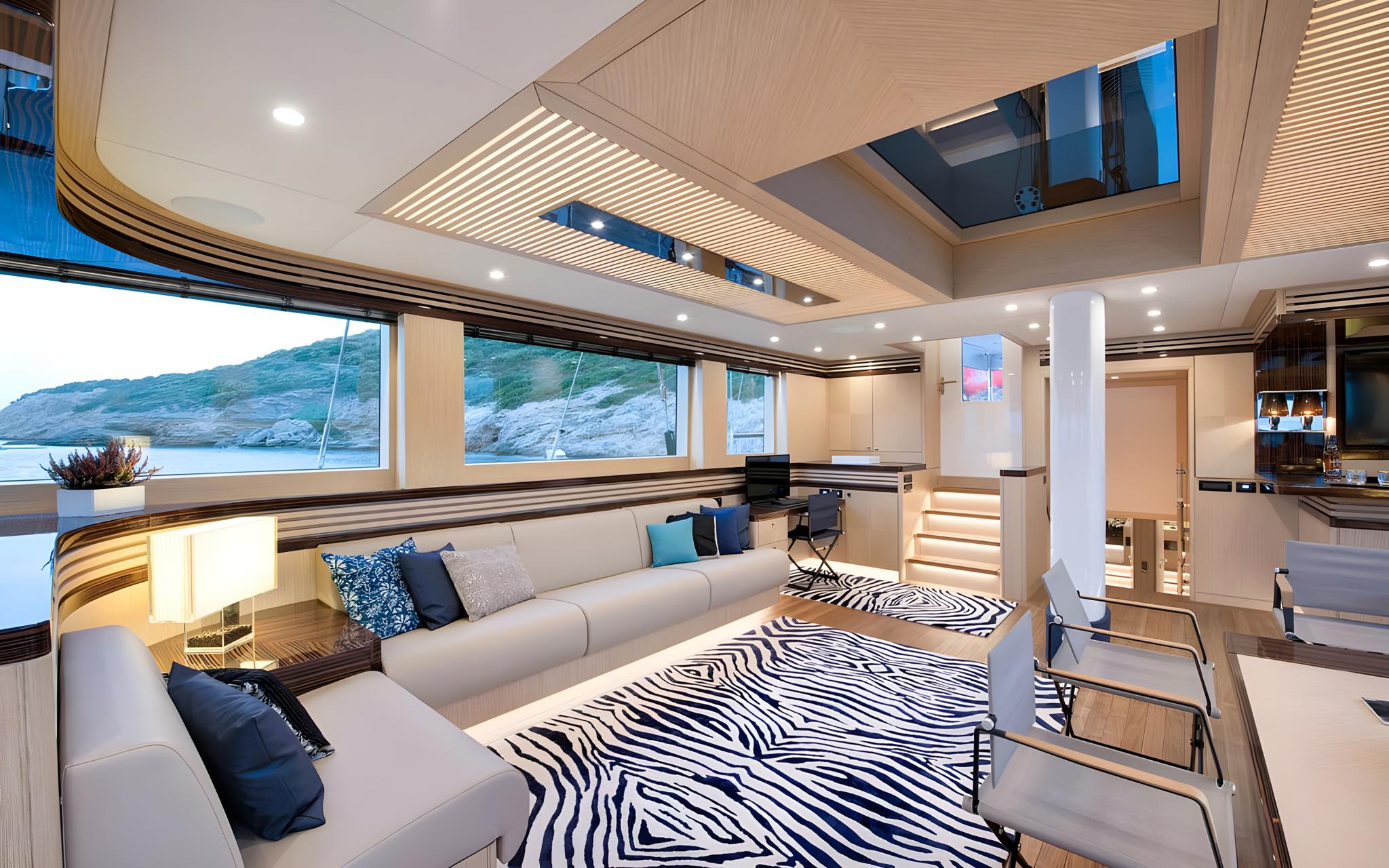 THAT'S AMORE gulet amenities interior cabin in Greece