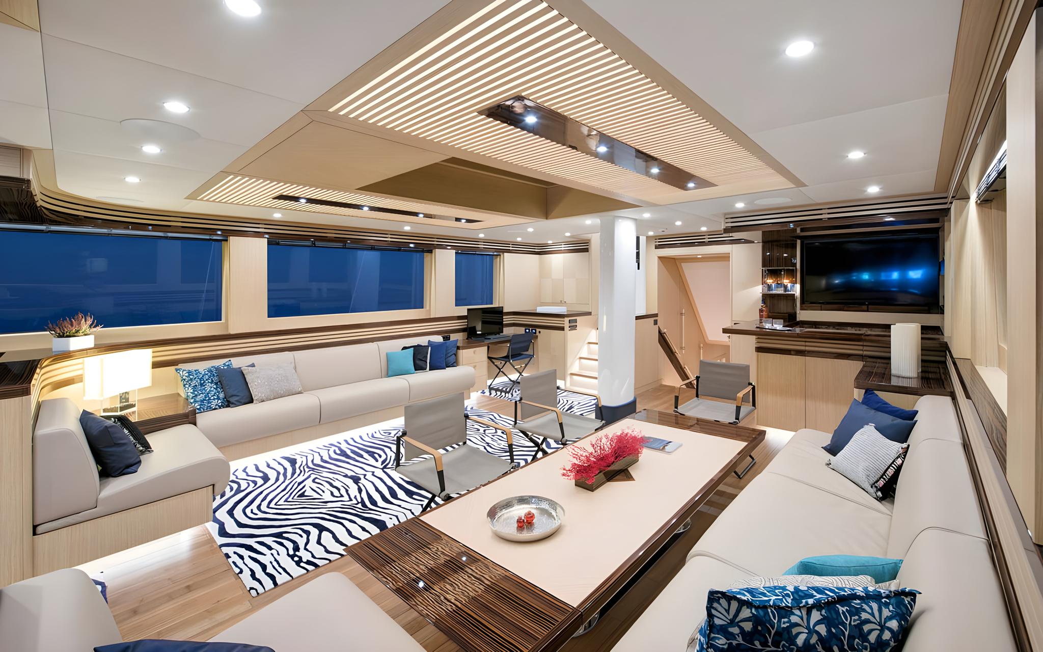 THAT'S AMORE gulet amenities interior cabin in Greece