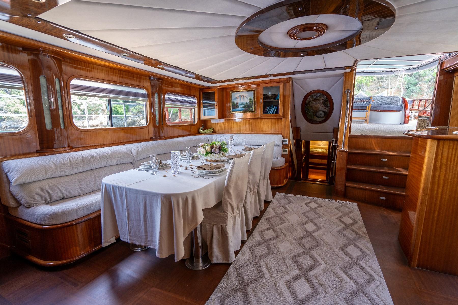 Berrak Su gulet amenities interior cabin in Türkiye
