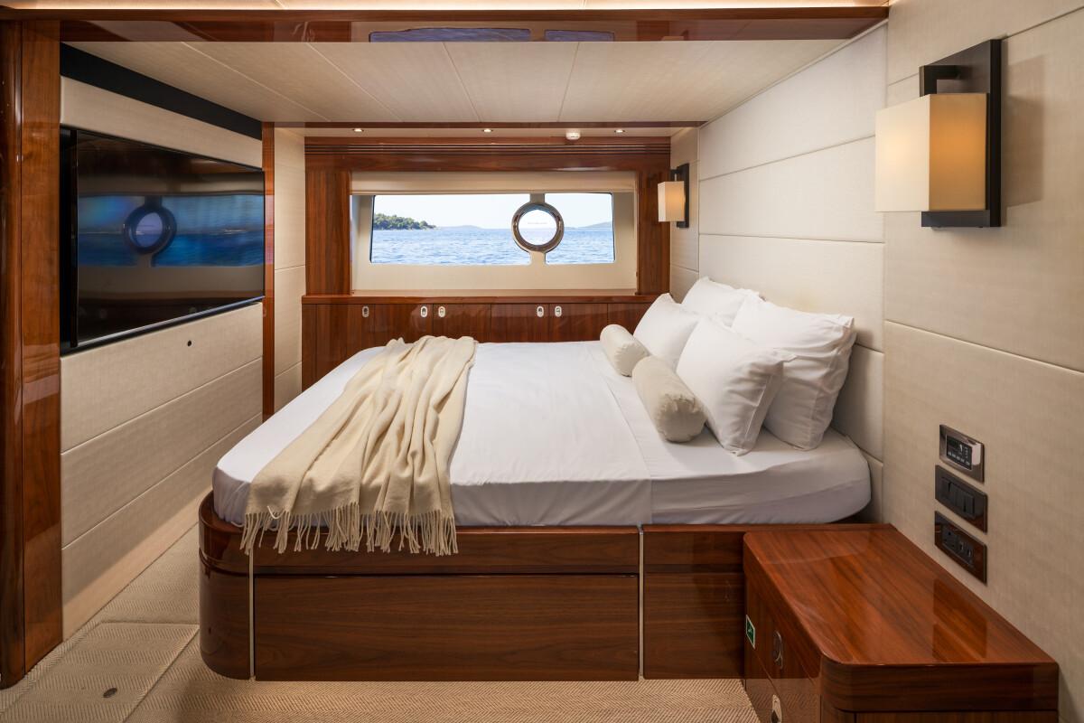 Opal Adriatic gulet accommodation interior cabin in Croatia