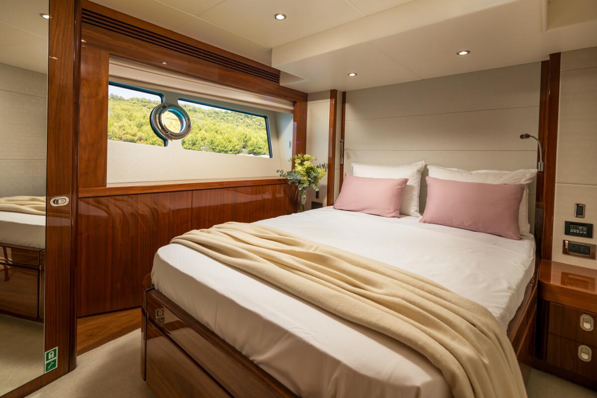 Opal Adriatic gulet accommodation interior cabin in Croatia