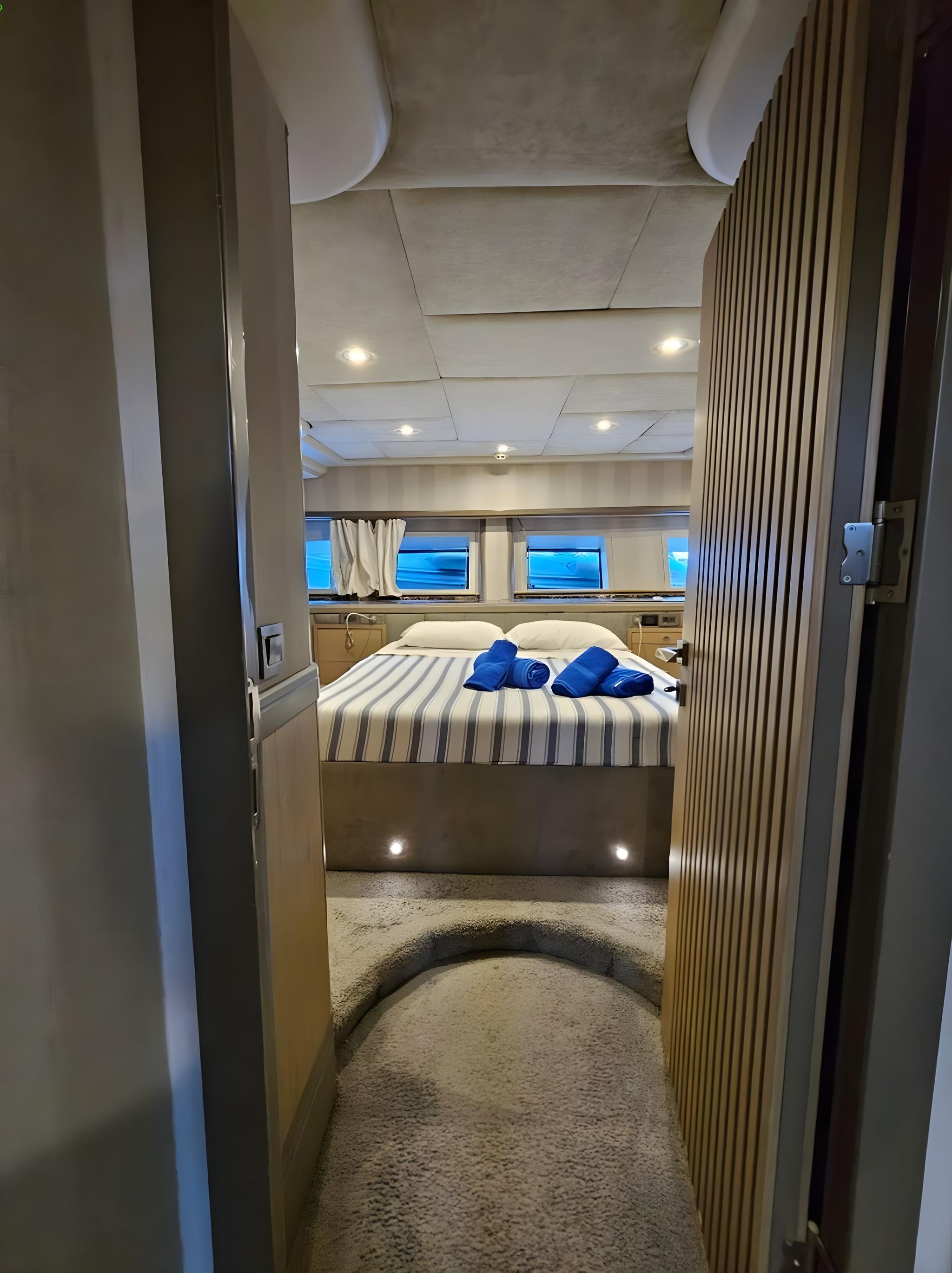 Dream A gulet accommodation interior cabin in Italy