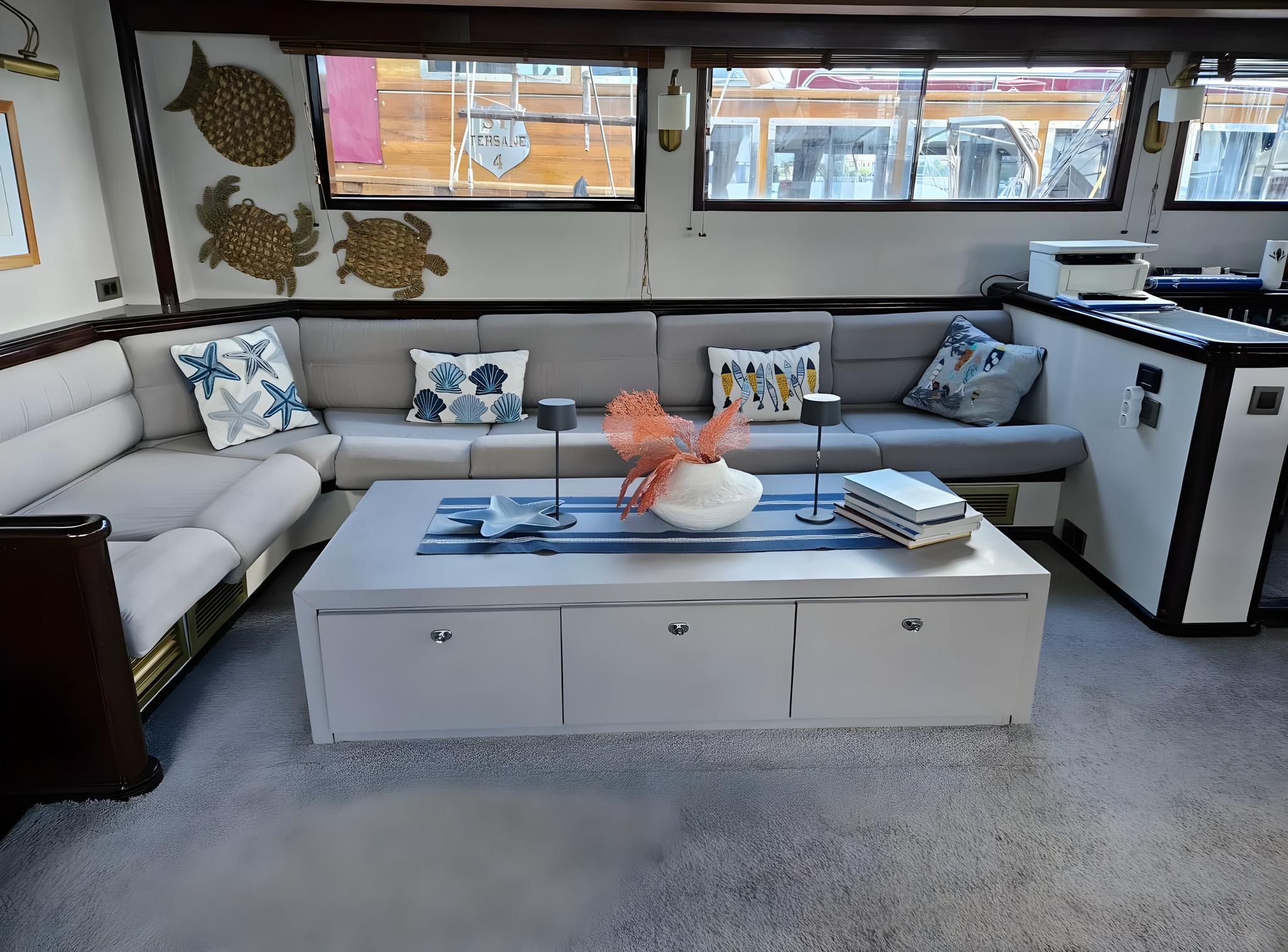 Dream A gulet amenities exterior deck in Italy