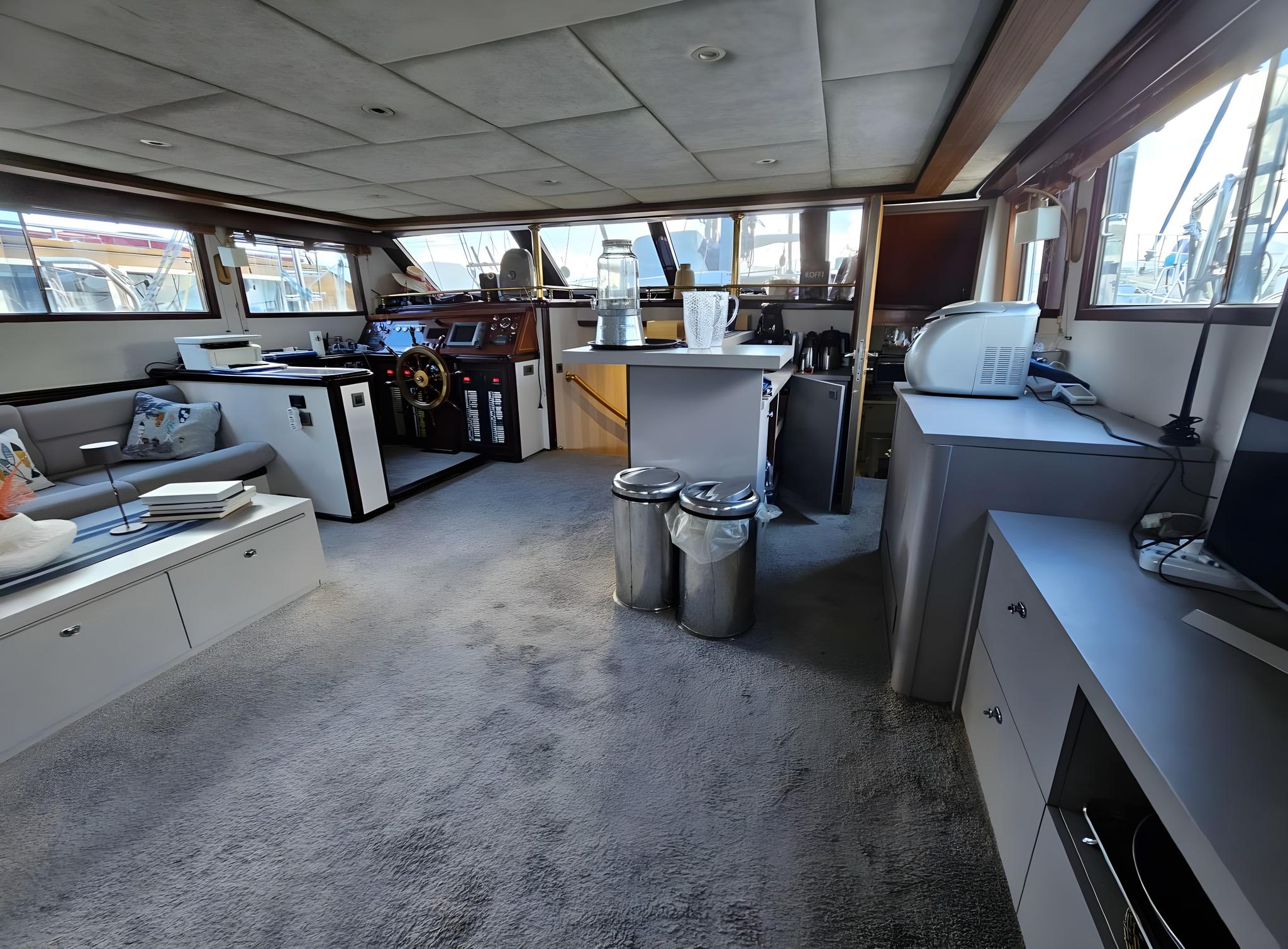 Dream A gulet amenities exterior deck in Italy