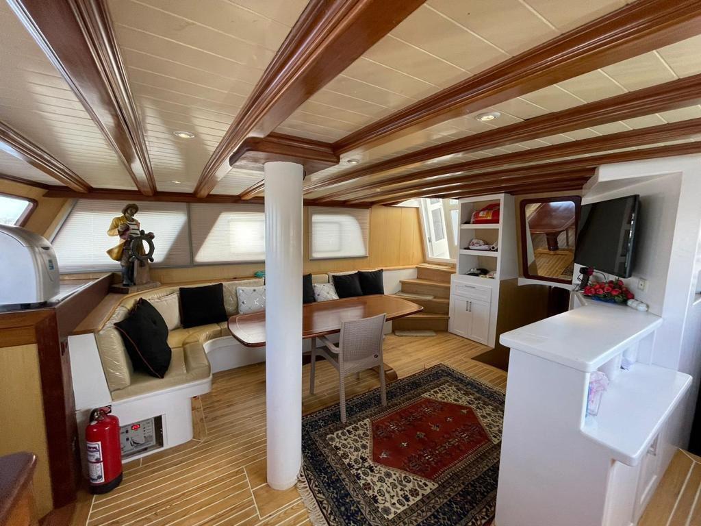 PAM gulet amenities interior cabin in Türkiye