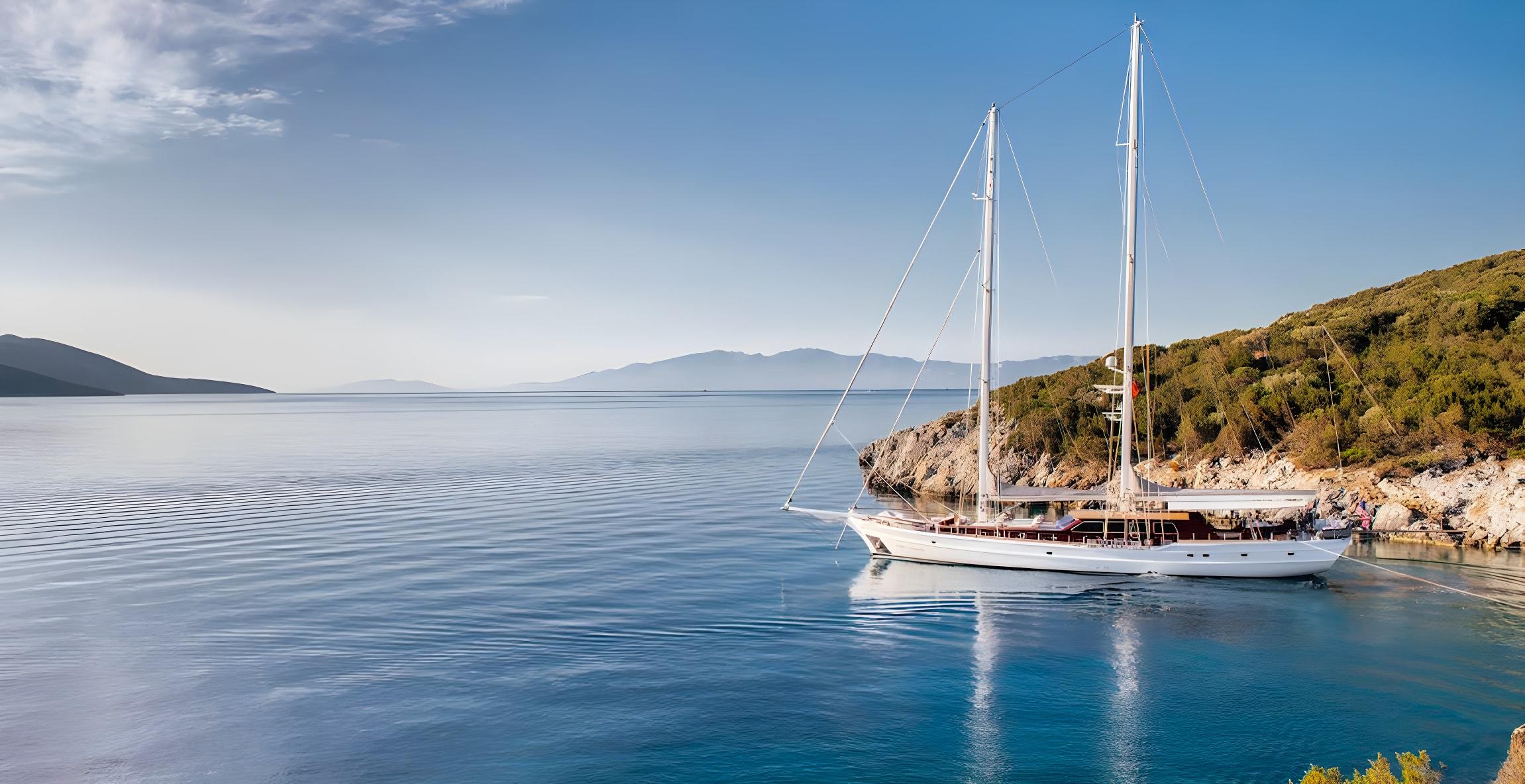 Hic Salta gulet amenities exterior deck in Türkiye