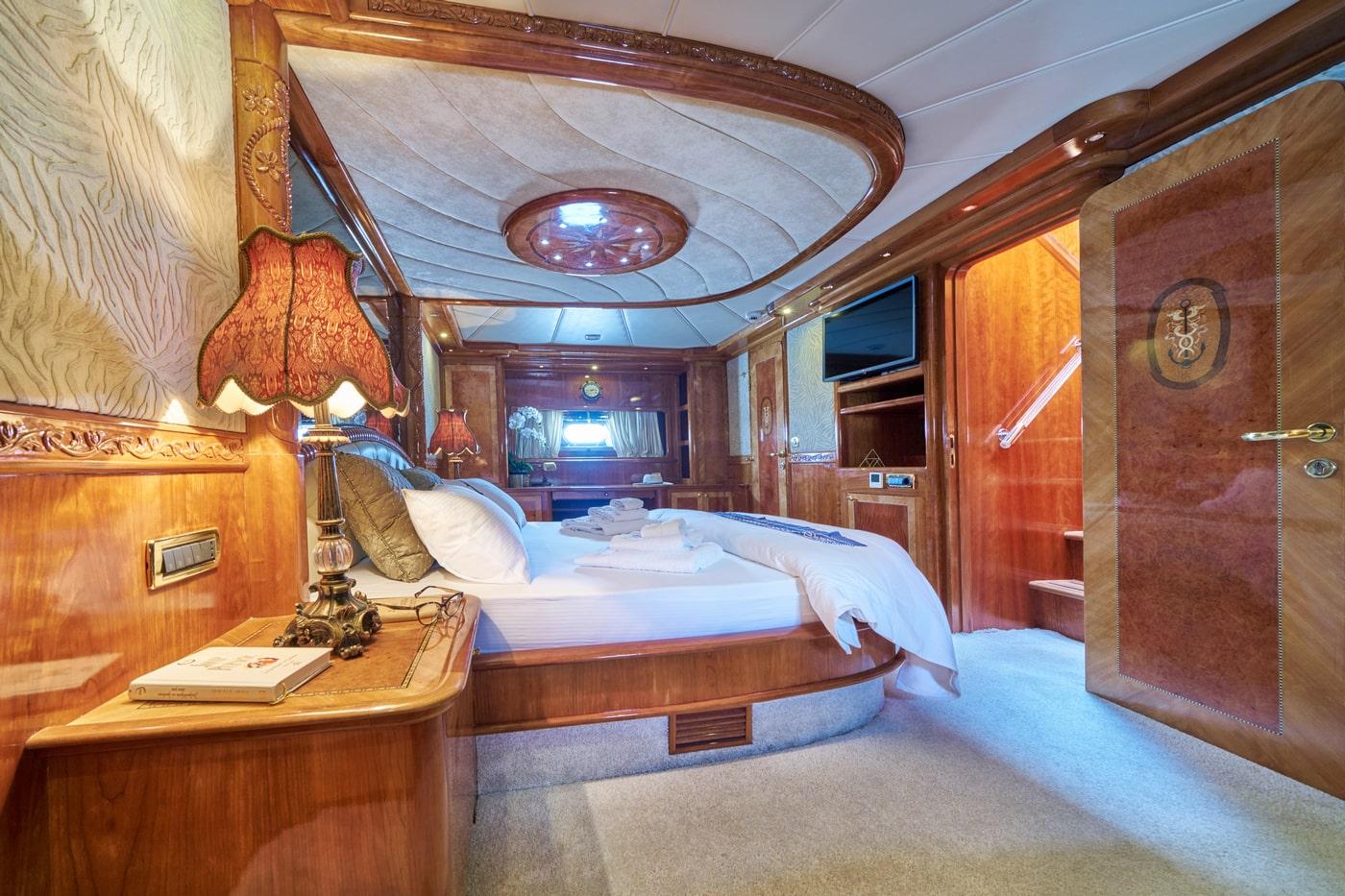 Lotus gulet accommodation interior cabin in Croatia