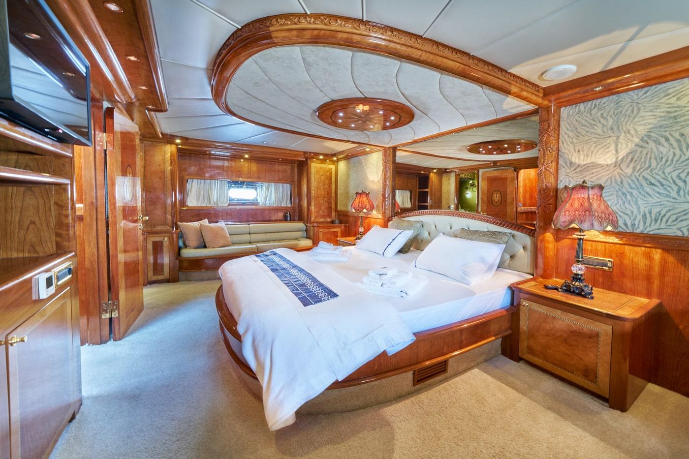 Lotus gulet accommodation interior cabin in Croatia