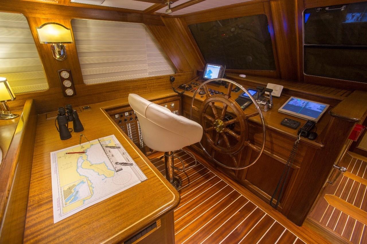 Ece Berrak gulet amenities interior cabin in Türkiye