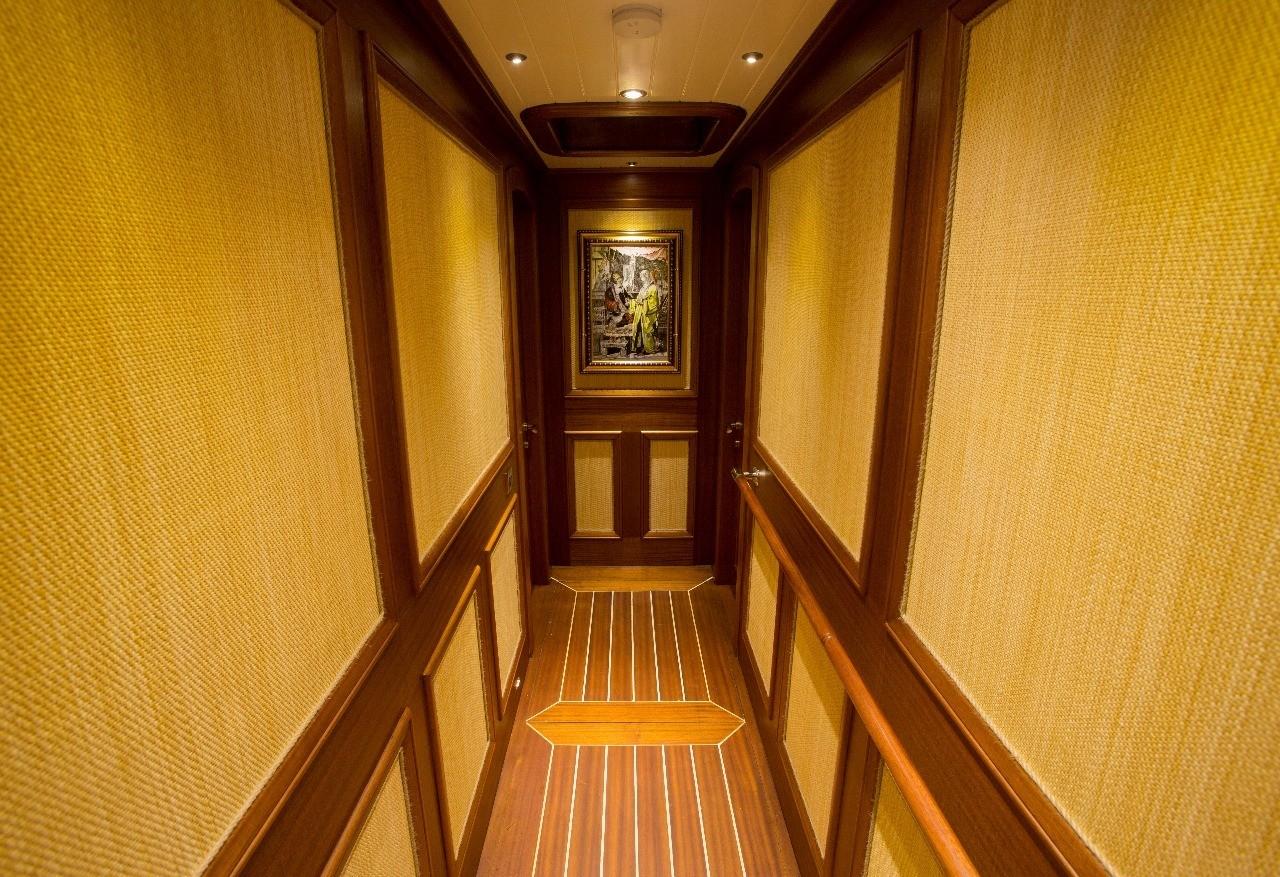 Ece Berrak gulet accommodation interior cabin in Türkiye