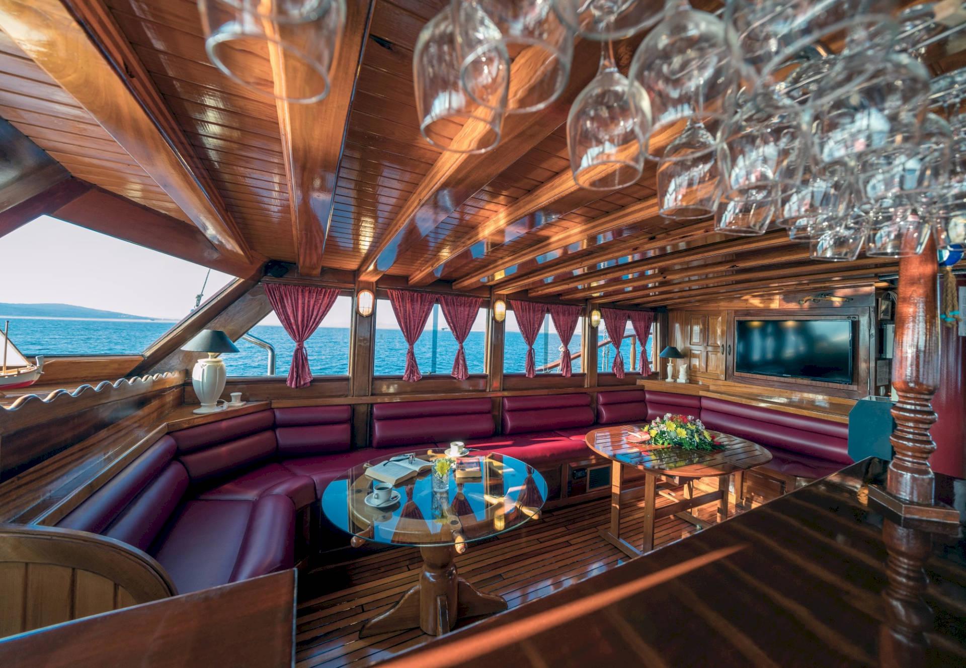Tango gulet amenities interior cabin in Croatia