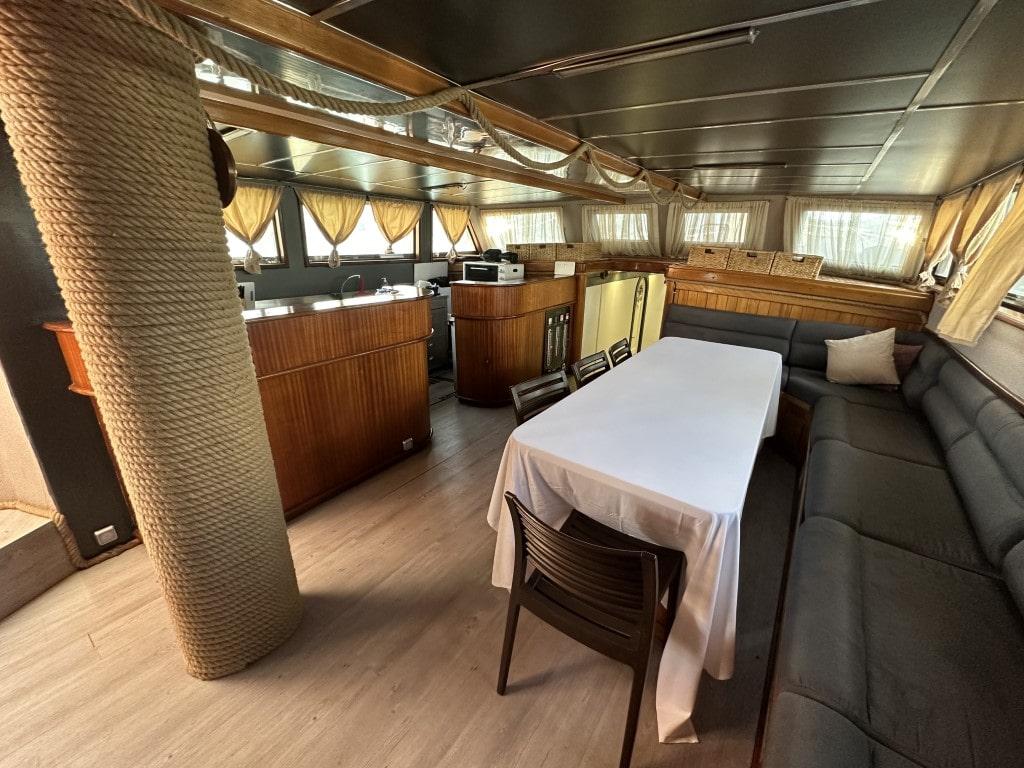 Aria gulet amenities interior cabin in Türkiye