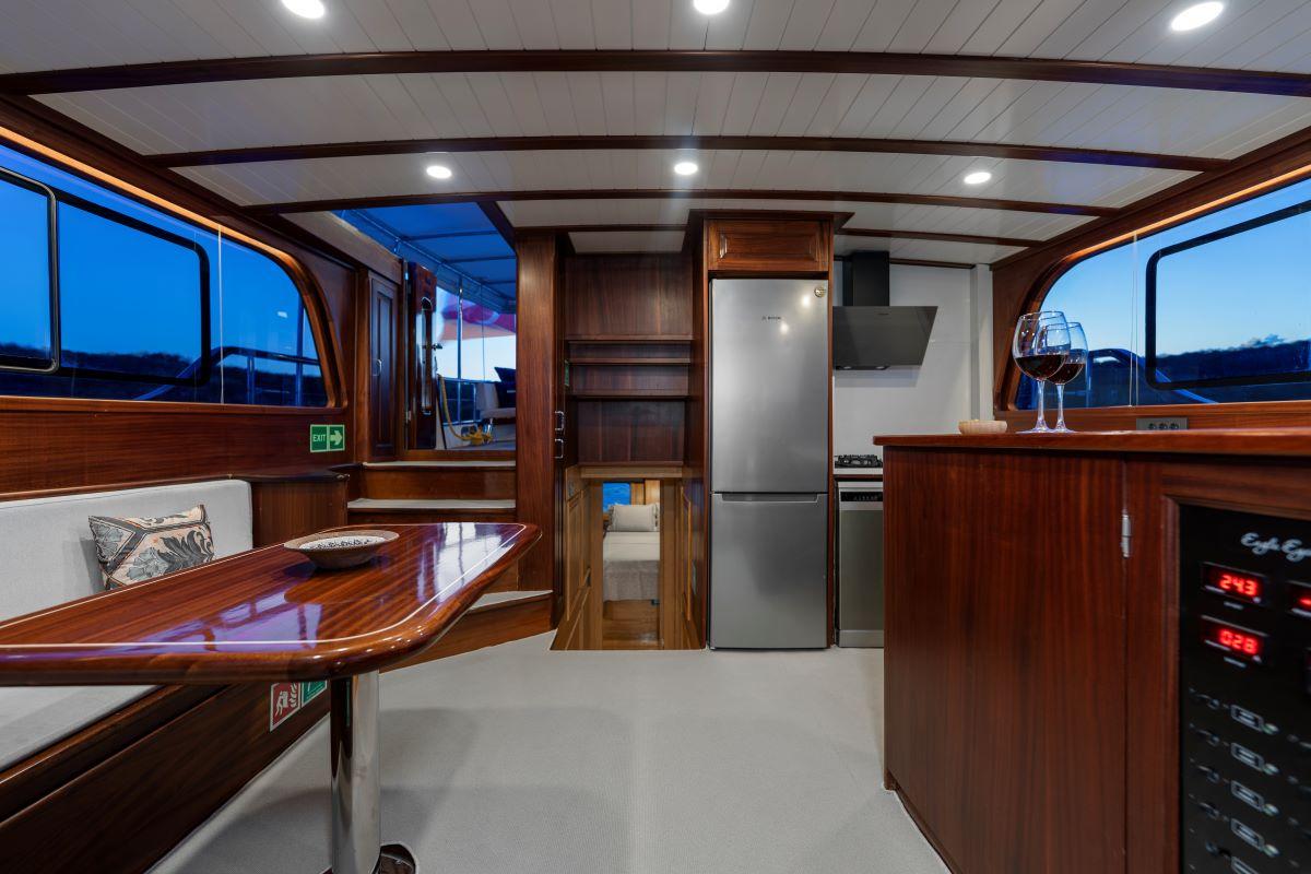 Eagle Eyes gulet amenities interior cabin in Türkiye