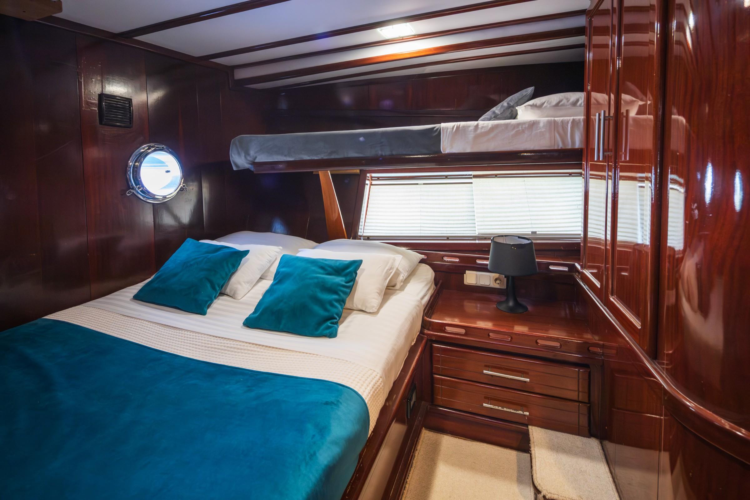 Vivere gulet accommodation interior cabin in Croatia
