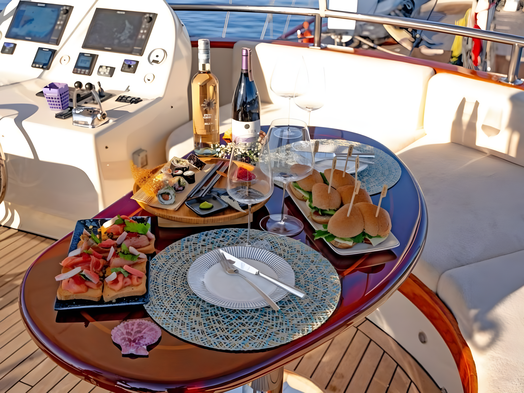 Double Eagle gulet amenities lifestyle dining in Türkiye