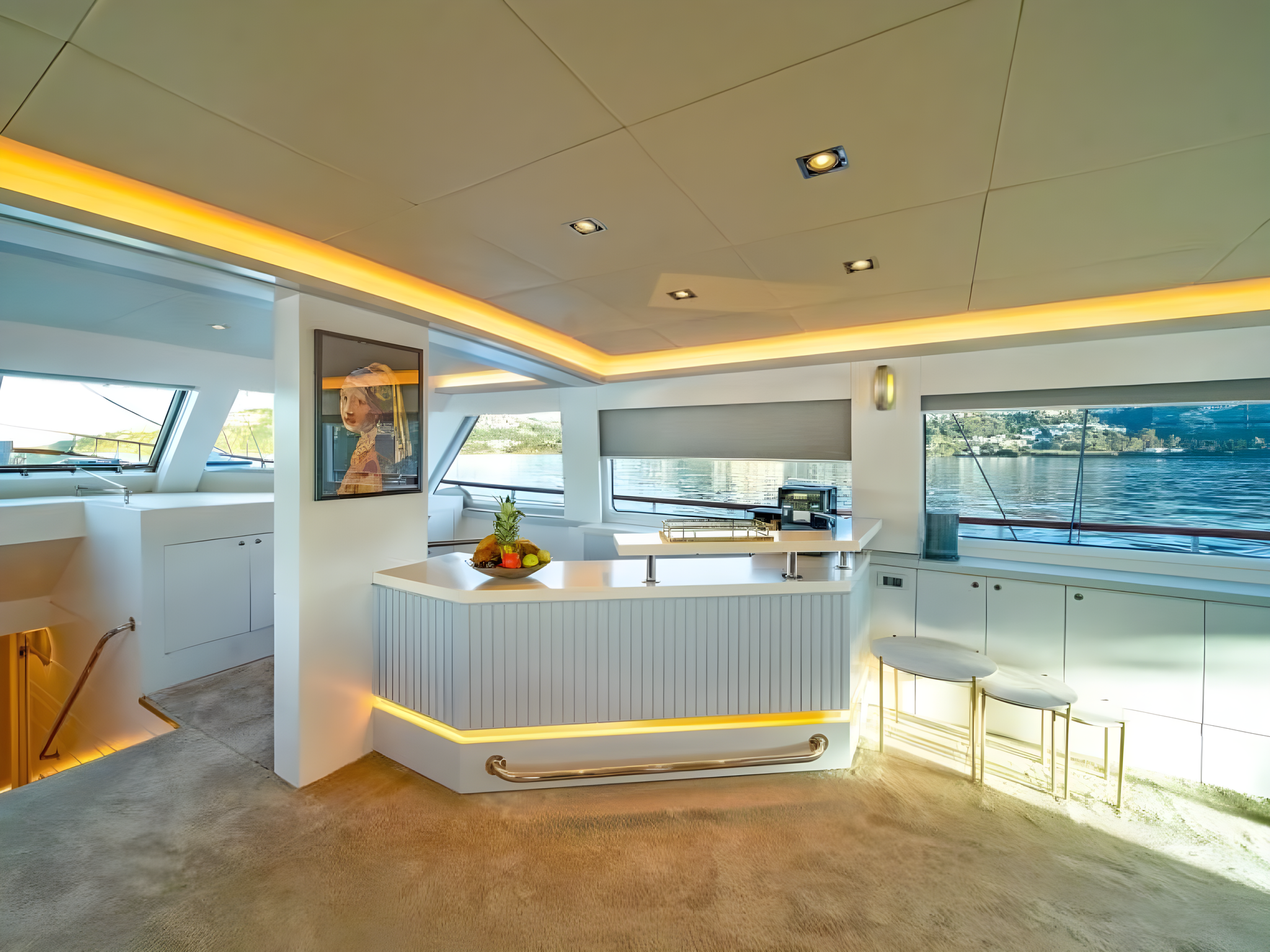 Double Eagle gulet amenities interior cabin in Türkiye