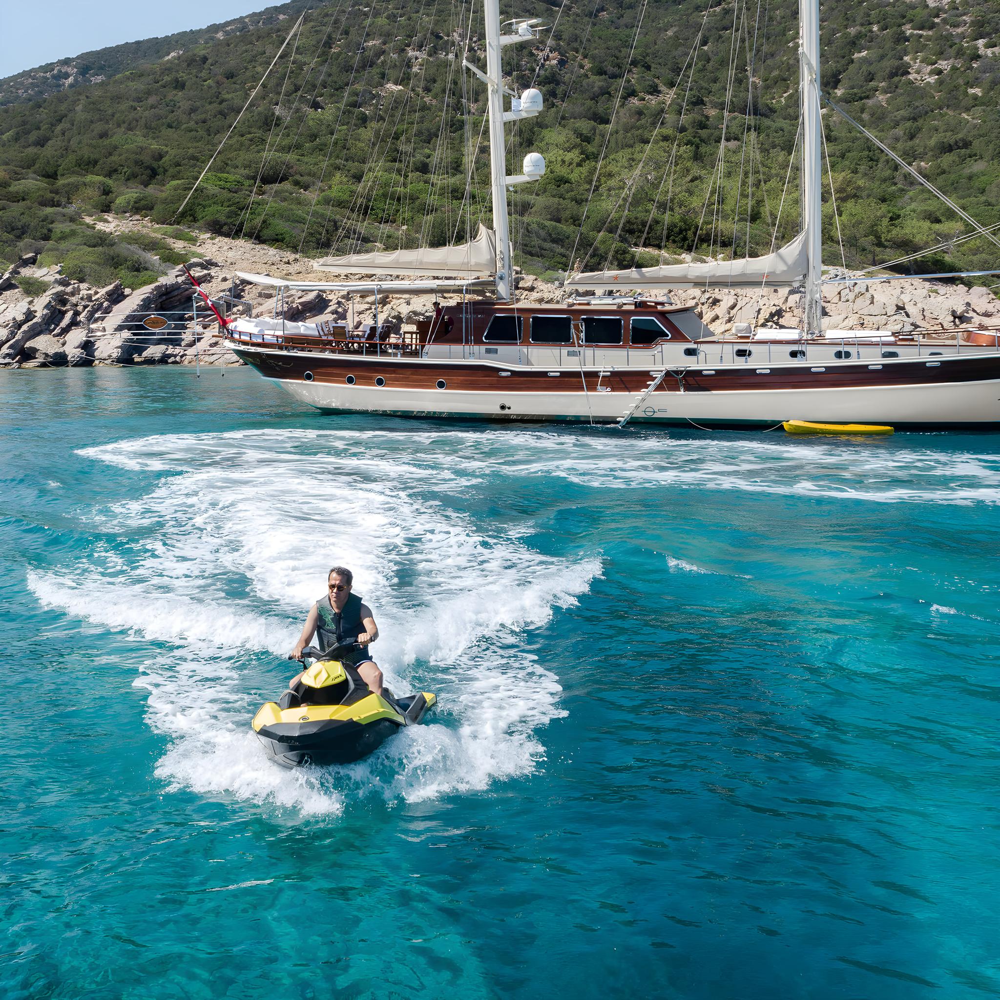 Estrella De Mar gulet amenities interior cabin in Türkiye