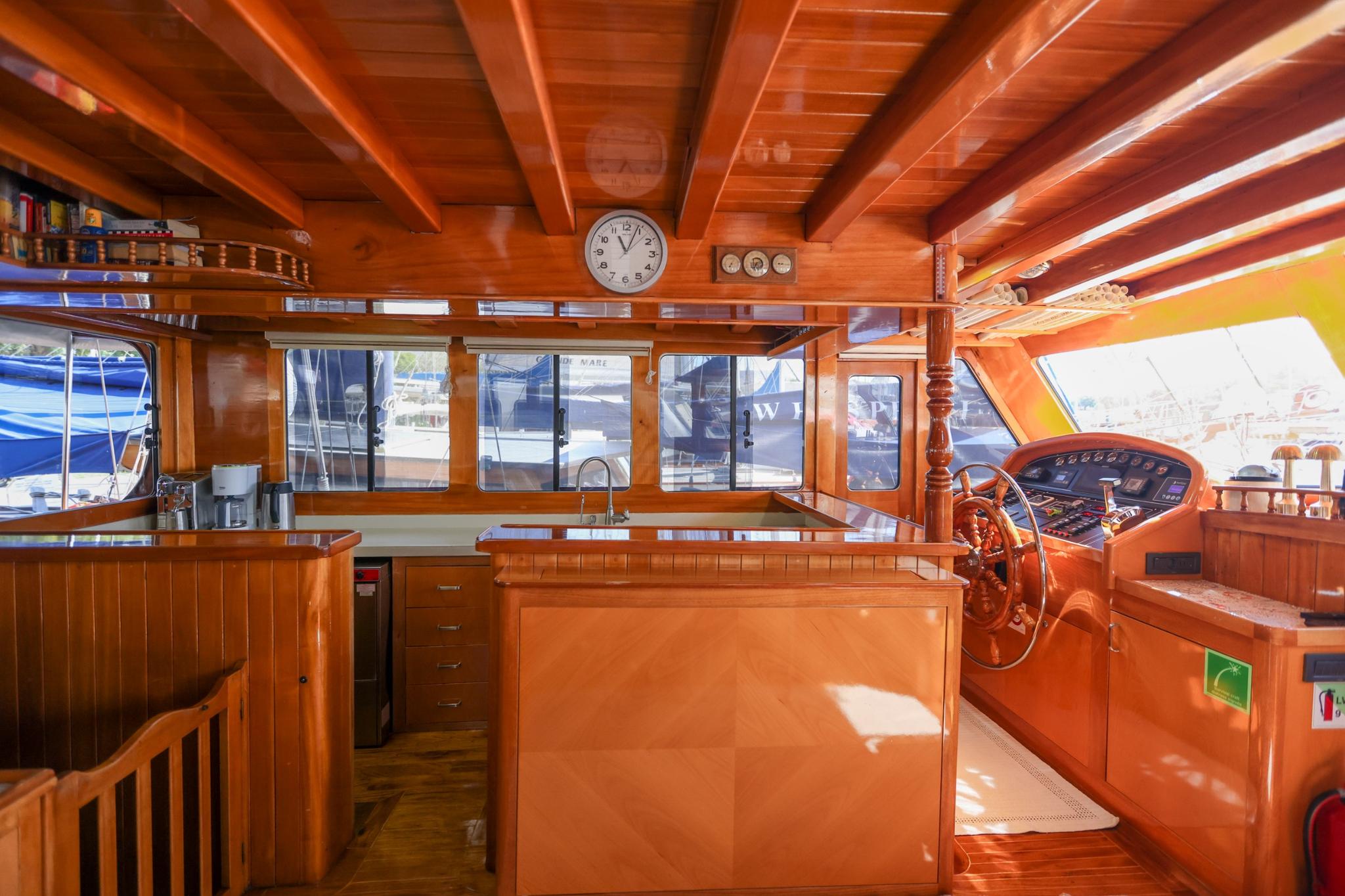 Ya Selam gulet amenities interior cabin in Türkiye