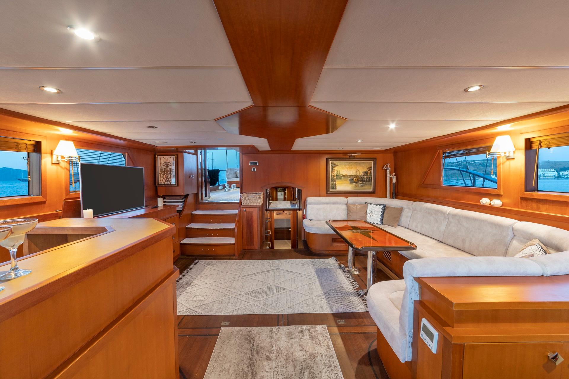 Arabella gulet amenities interior cabin in Türkiye