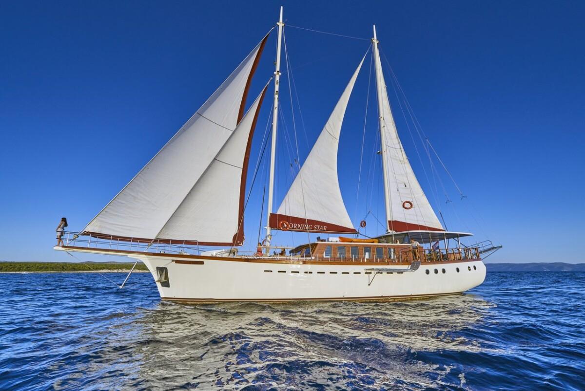 MORNING STAR gulet amenities exterior deck in Croatia