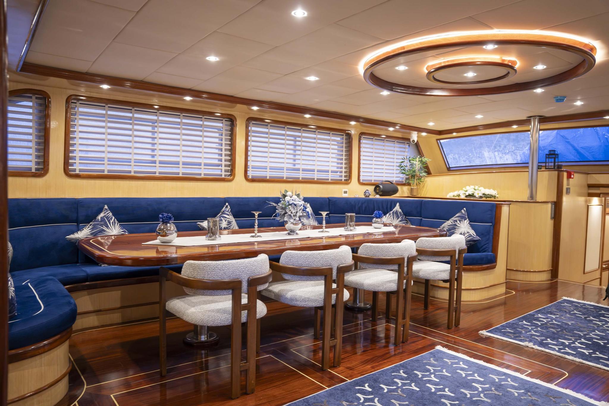 Kaan Ayaz gulet amenities exterior deck in Türkiye