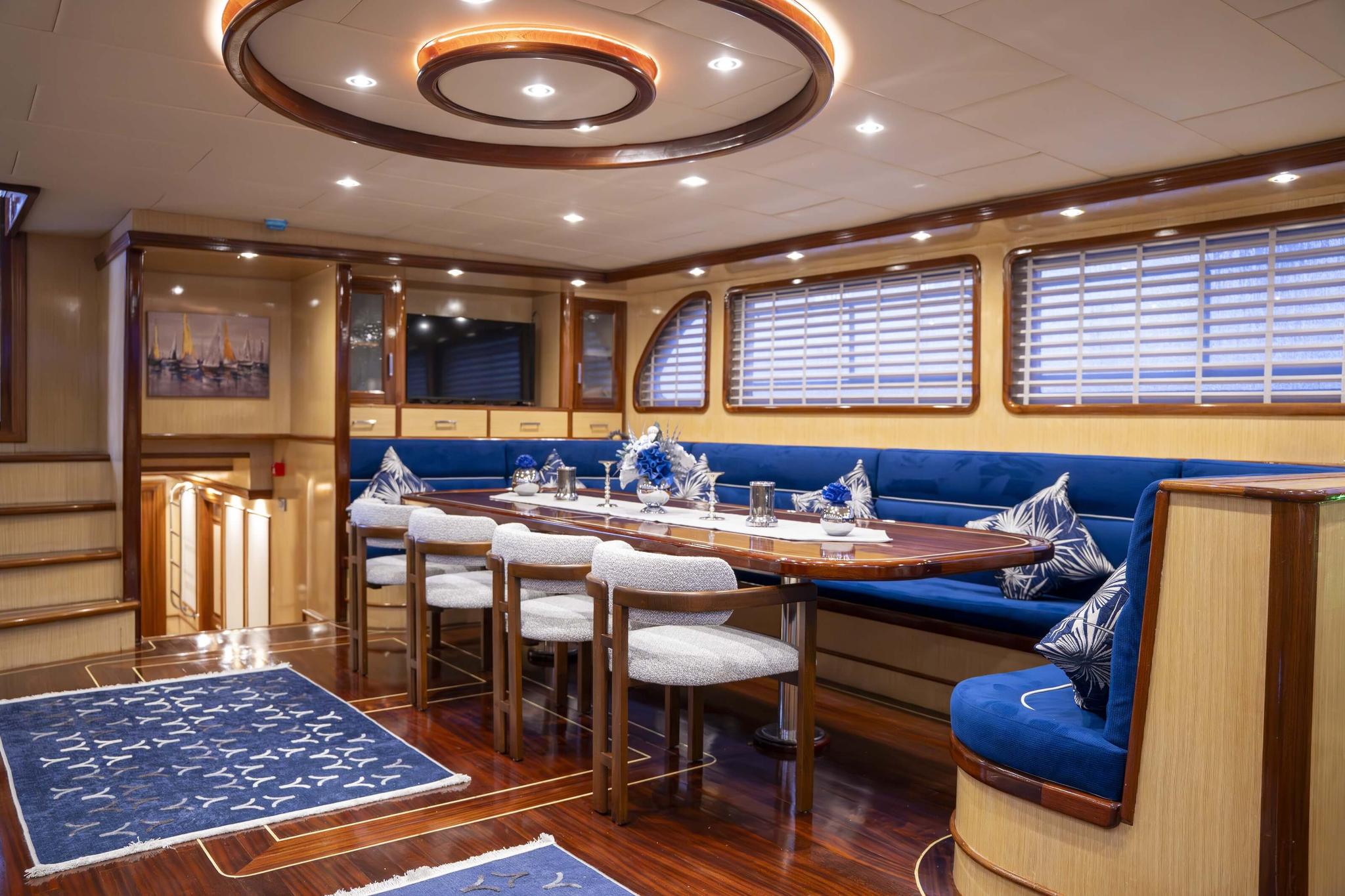 Kaan Ayaz gulet amenities exterior deck in Türkiye