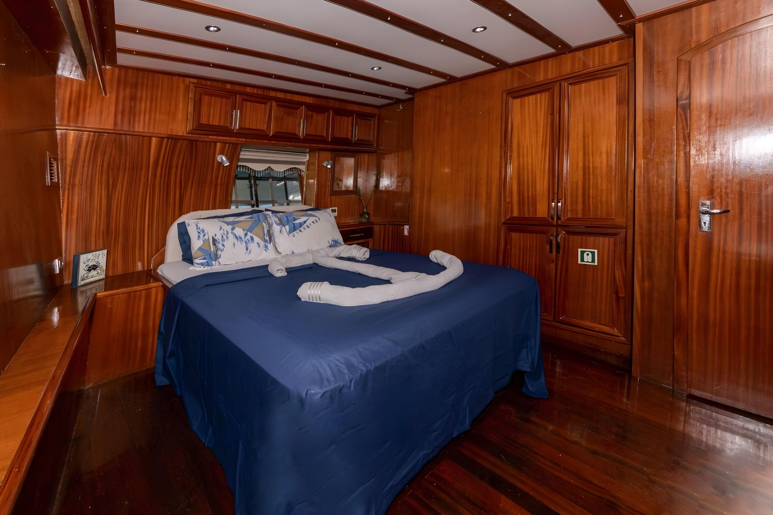 Athena A gulet accommodation interior cabin in Greece