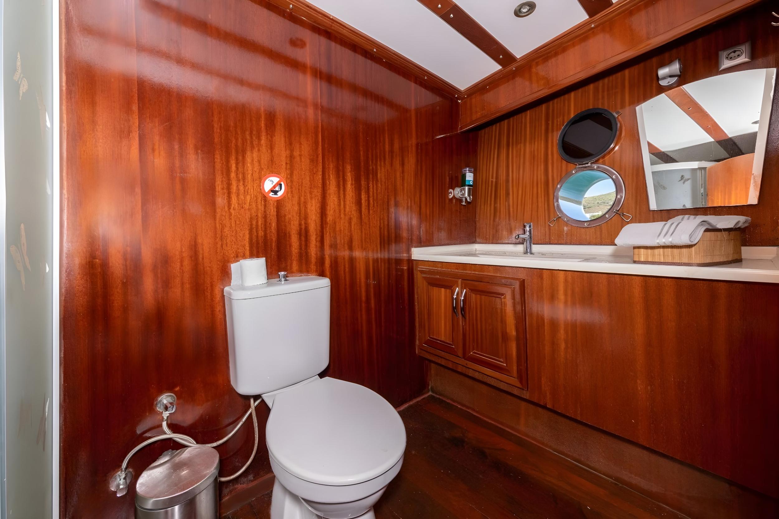 Athena A gulet accommodation interior cabin in Greece