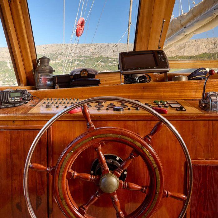 Linda gulet amenities interior cabin in Croatia