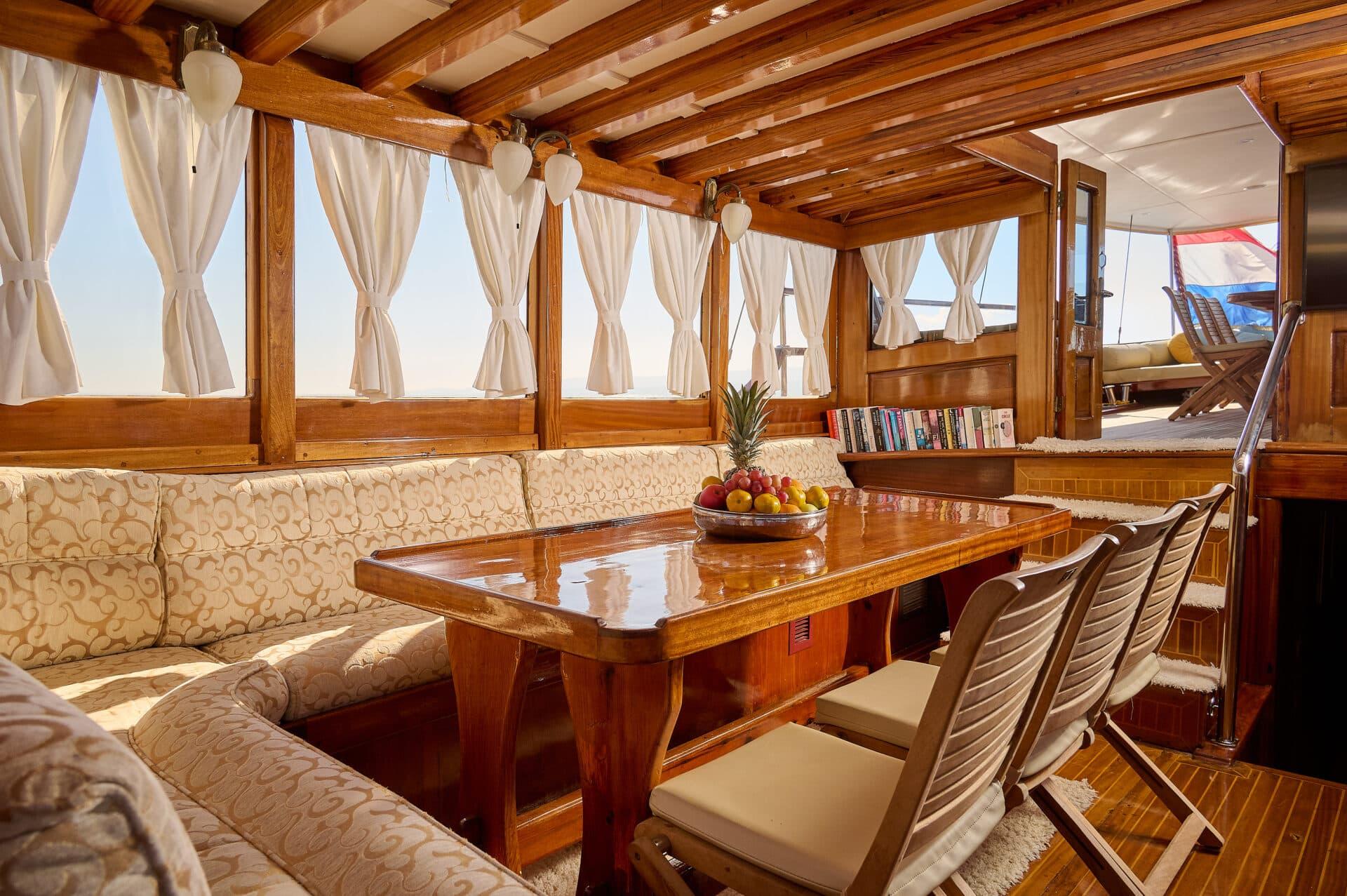Linda gulet amenities interior cabin in Croatia