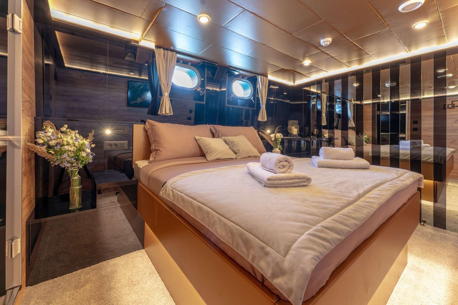 Santa Clara gulet accommodation interior cabin in Croatia