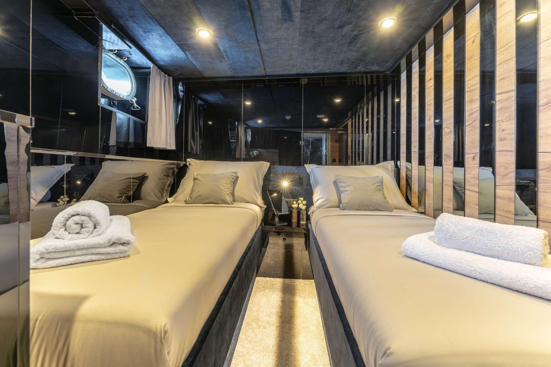 Santa Clara gulet accommodation interior cabin in Croatia