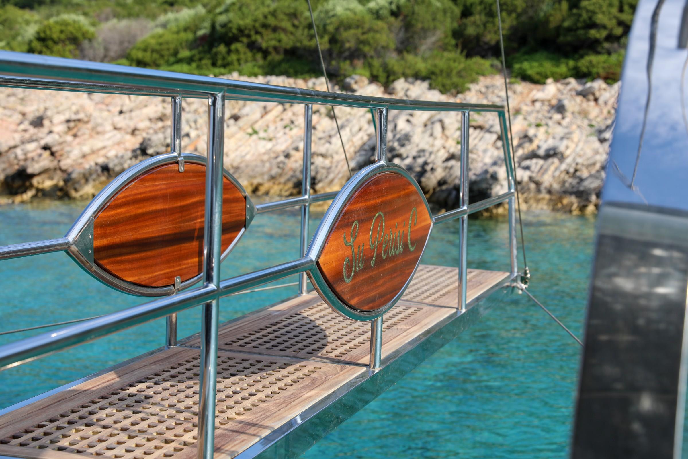 Su Perisi C gulet amenities exterior deck in Türkiye