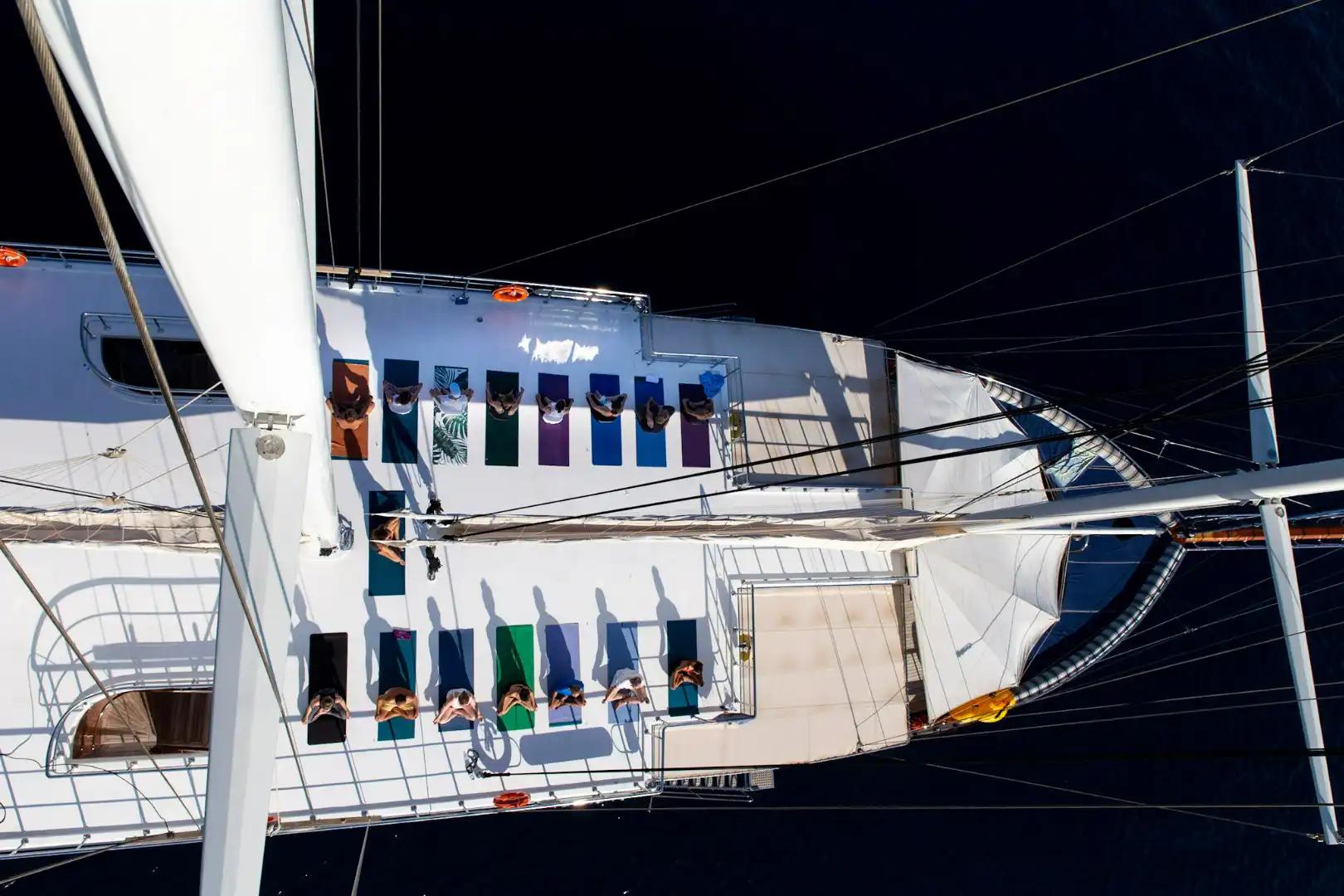 Grand Admiral gulet exterior deck in Türkiye